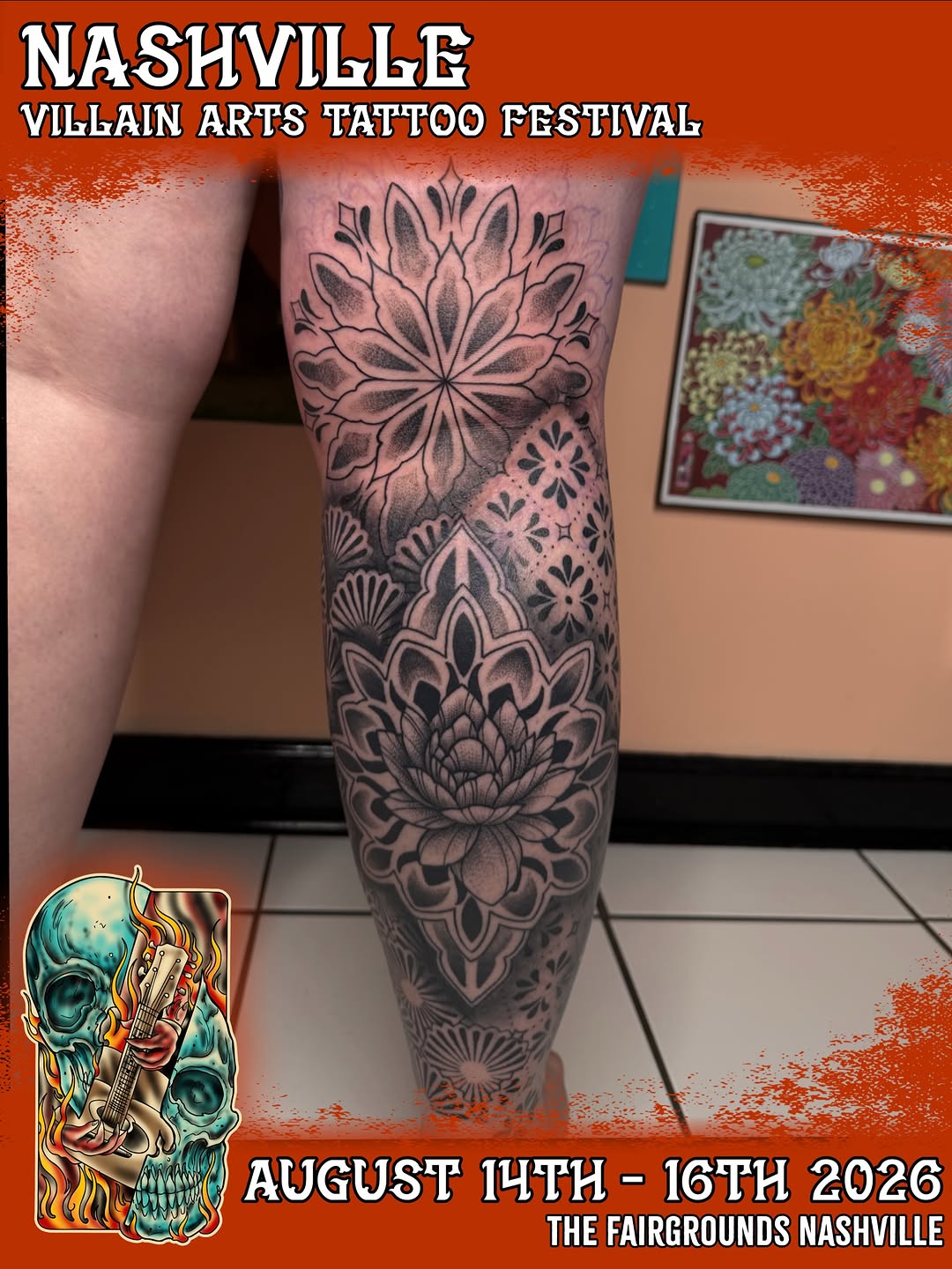 Tattoo by @crystal_rose_art_ β geometric, dotwork