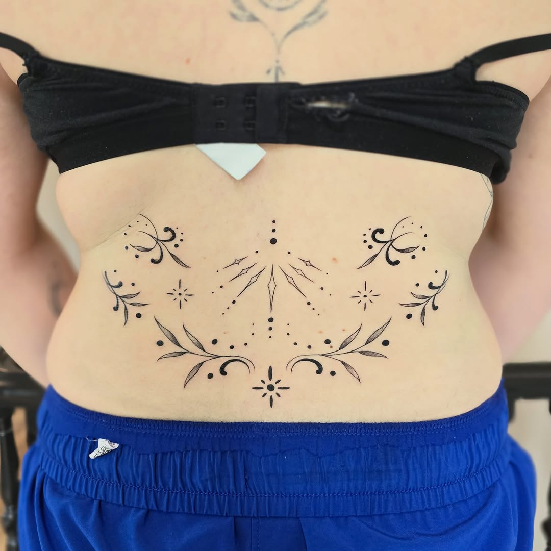 Tattoo by @taylornichole.tattoos — fine_line, ornamental