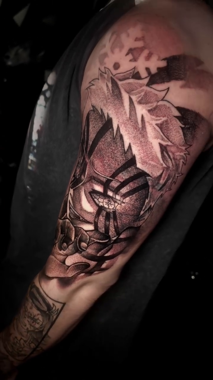 Tattoo by @x1.topsecret — dark_realism, black_and_grey