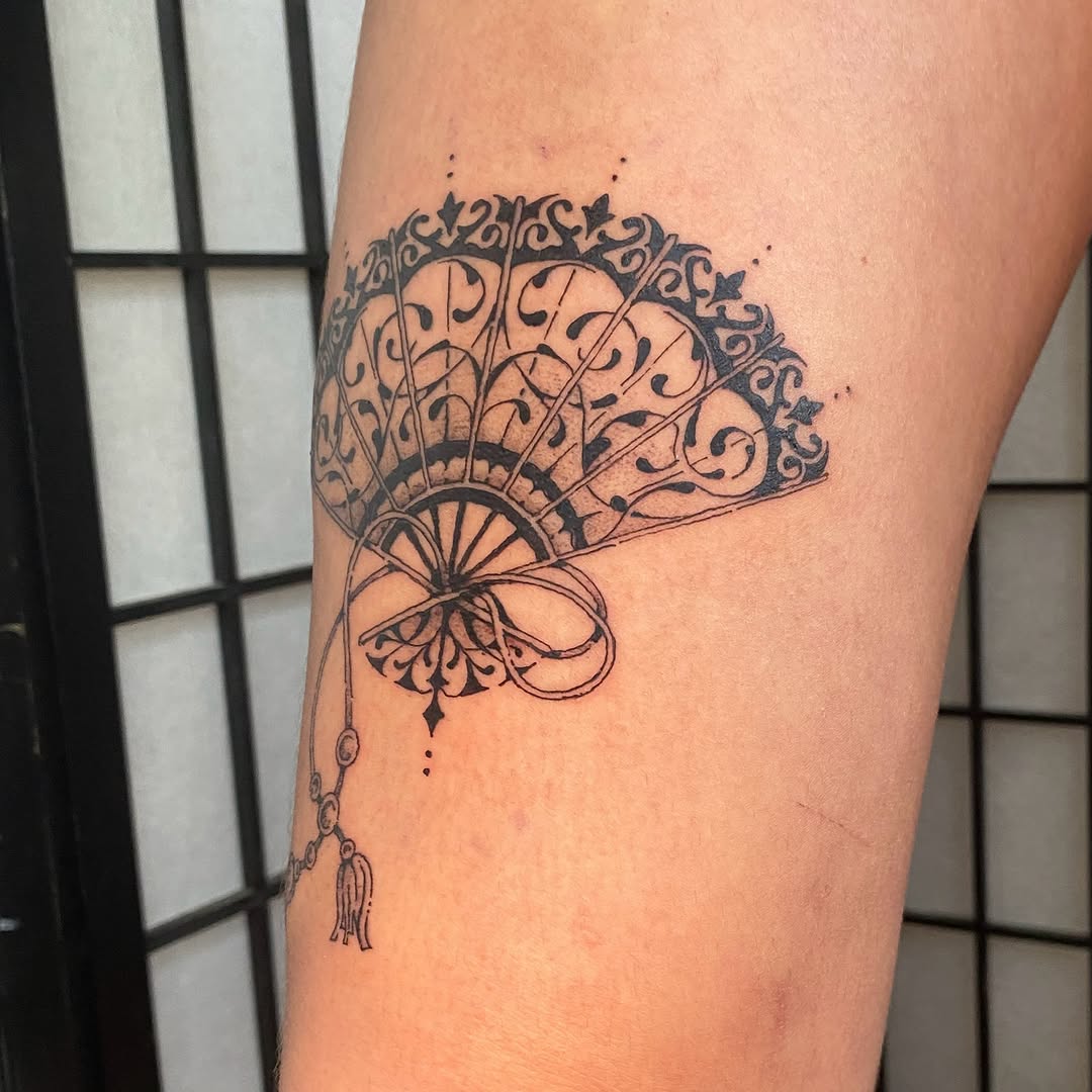 Tattoo by @woodniptat โ ornamental, fine_line
