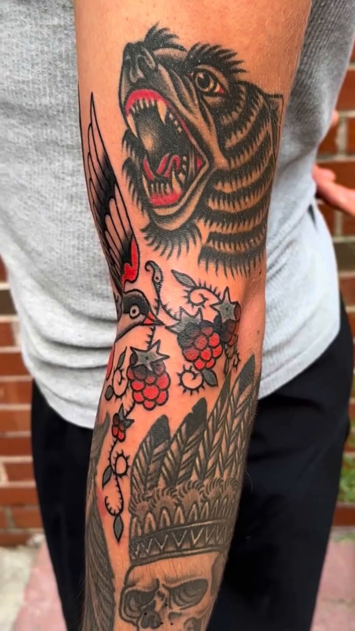 Tattoo by @rachelktattoo — american_traditional