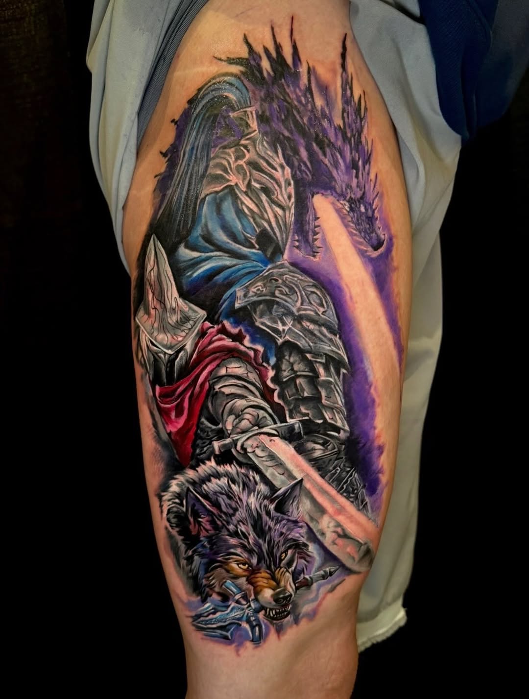 Tattoo by @artifexinks — realism, dark_realism