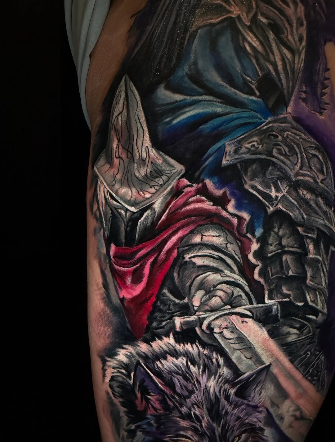 Tattoo by @artifexinks — realism, black_and_grey