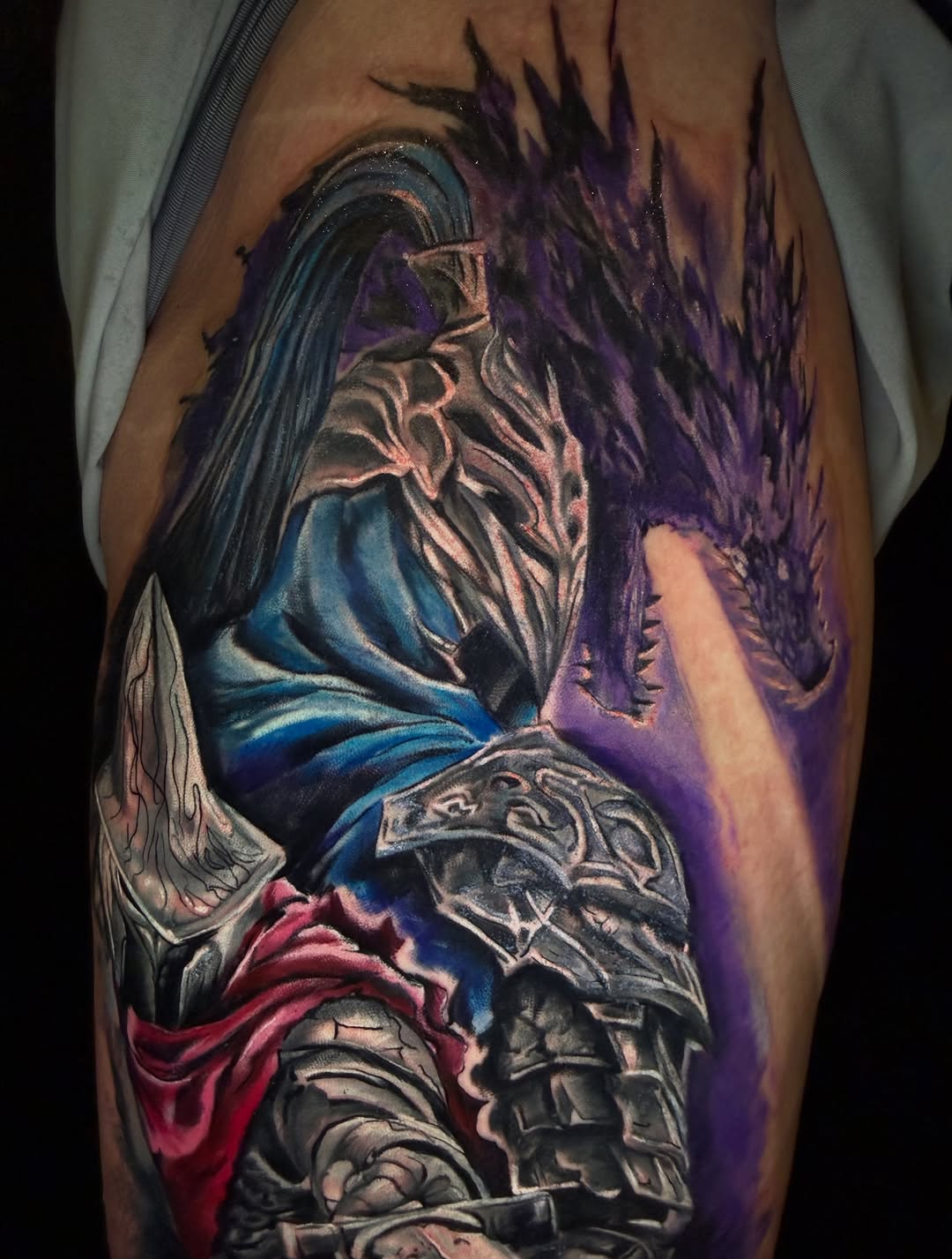 Tattoo by @artifexinks — realism, dark_realism