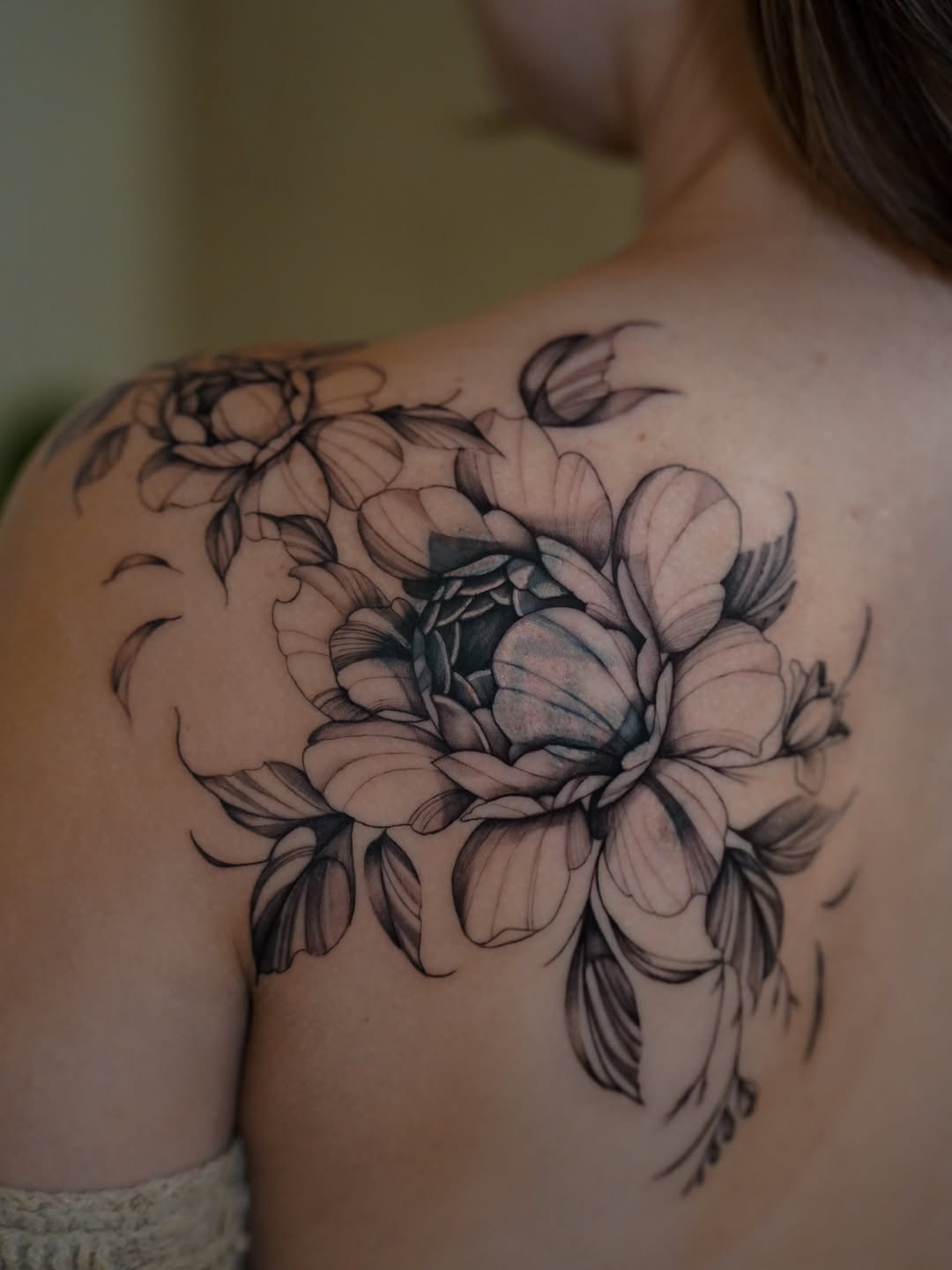 Tattoo by @chrisguerrerotattoo — black_and_grey, realism