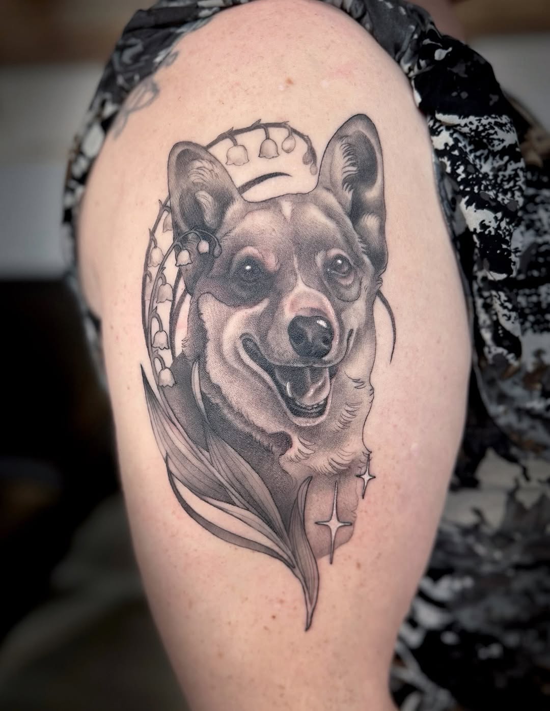 Tattoo by @missautumndancer — realism, black_and_grey