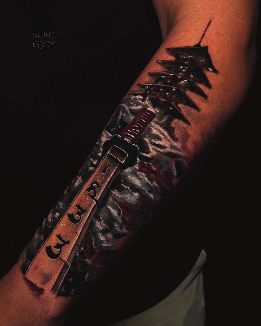 Tattoo by @surgegrey — realism, black_and_grey
