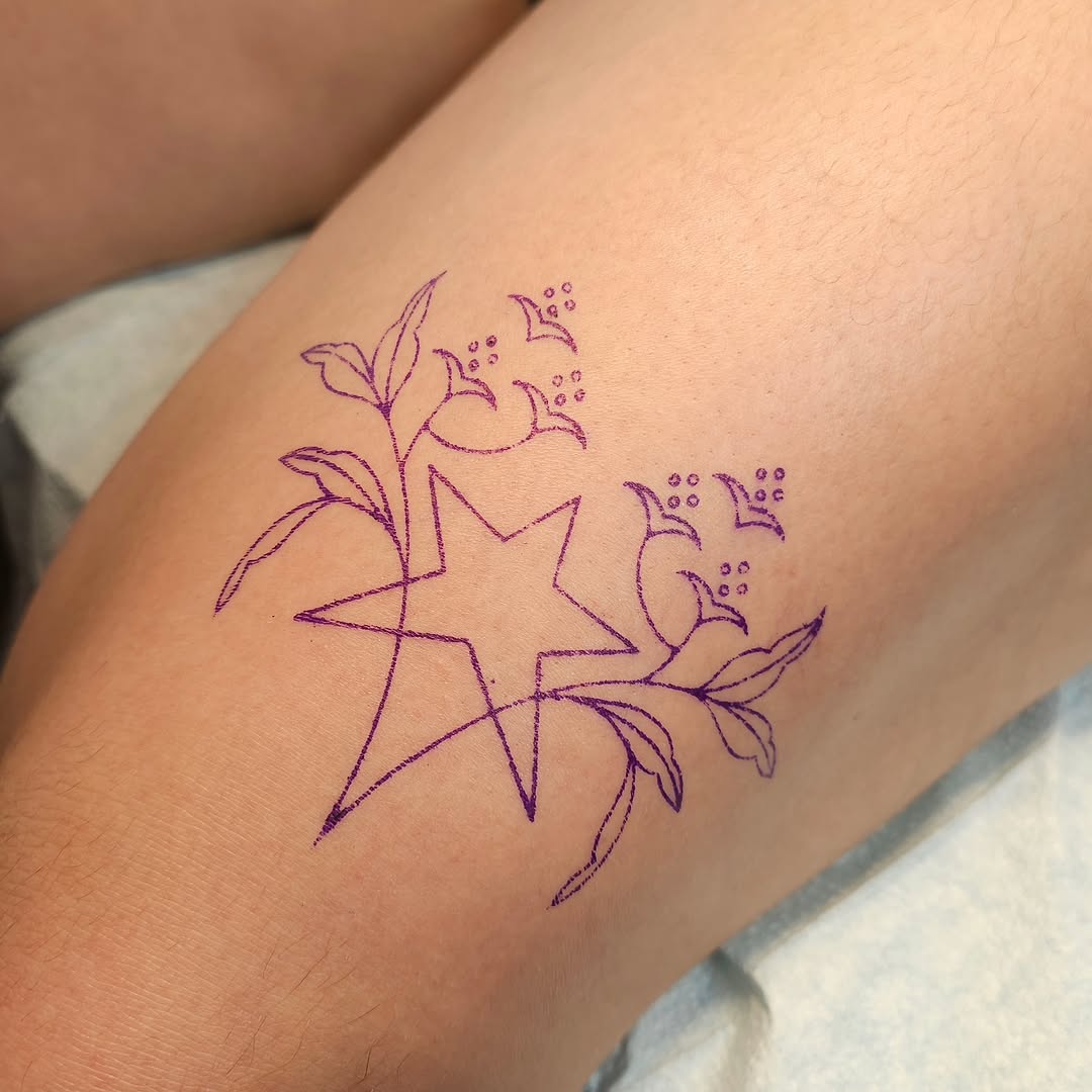 Tattoo by @hey.julieanne โ fine_line