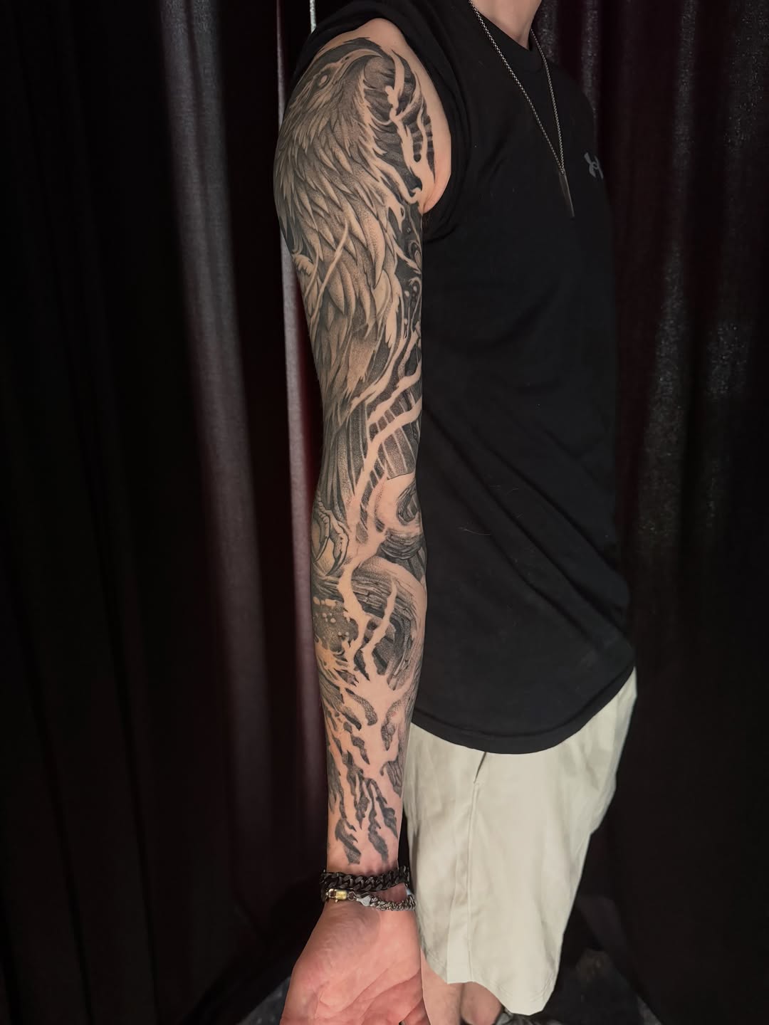 Tattoo by @deadmess — realism, black_and_grey