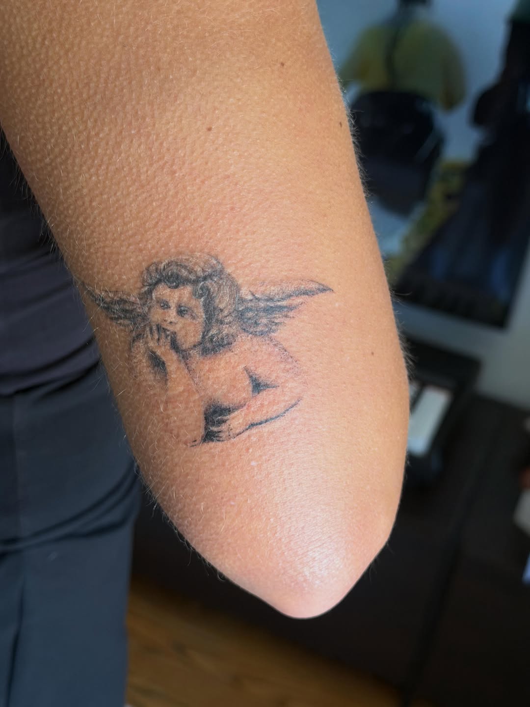Tattoo by @aleks.north.tattoo — realism, black_and_grey