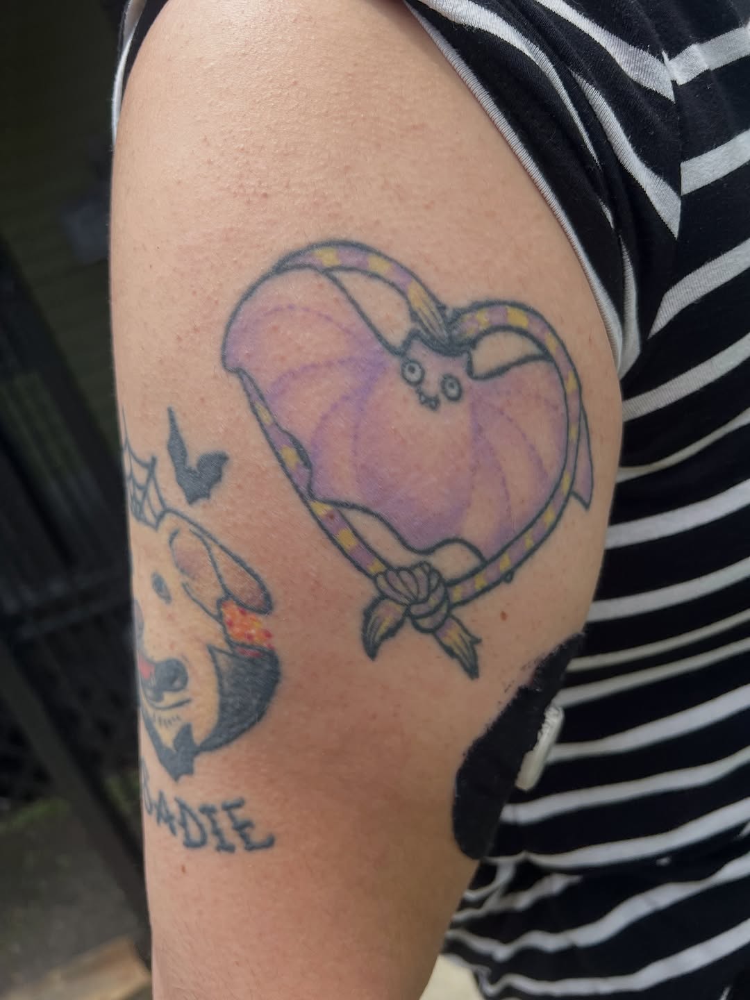 Tattoo by @mortismarauder — new_school