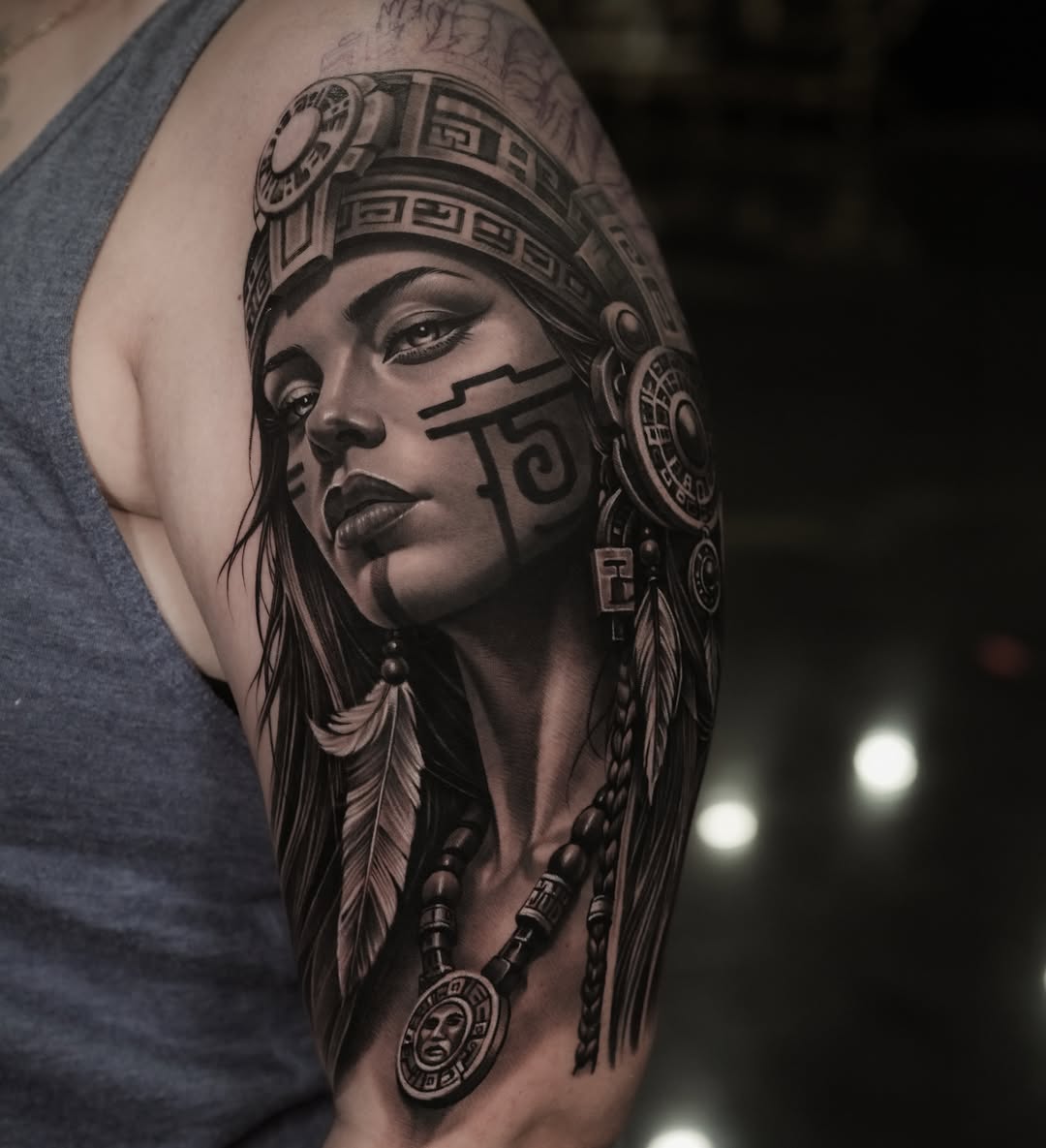 Tattoo by @hiramksas โ realism, black_and_grey