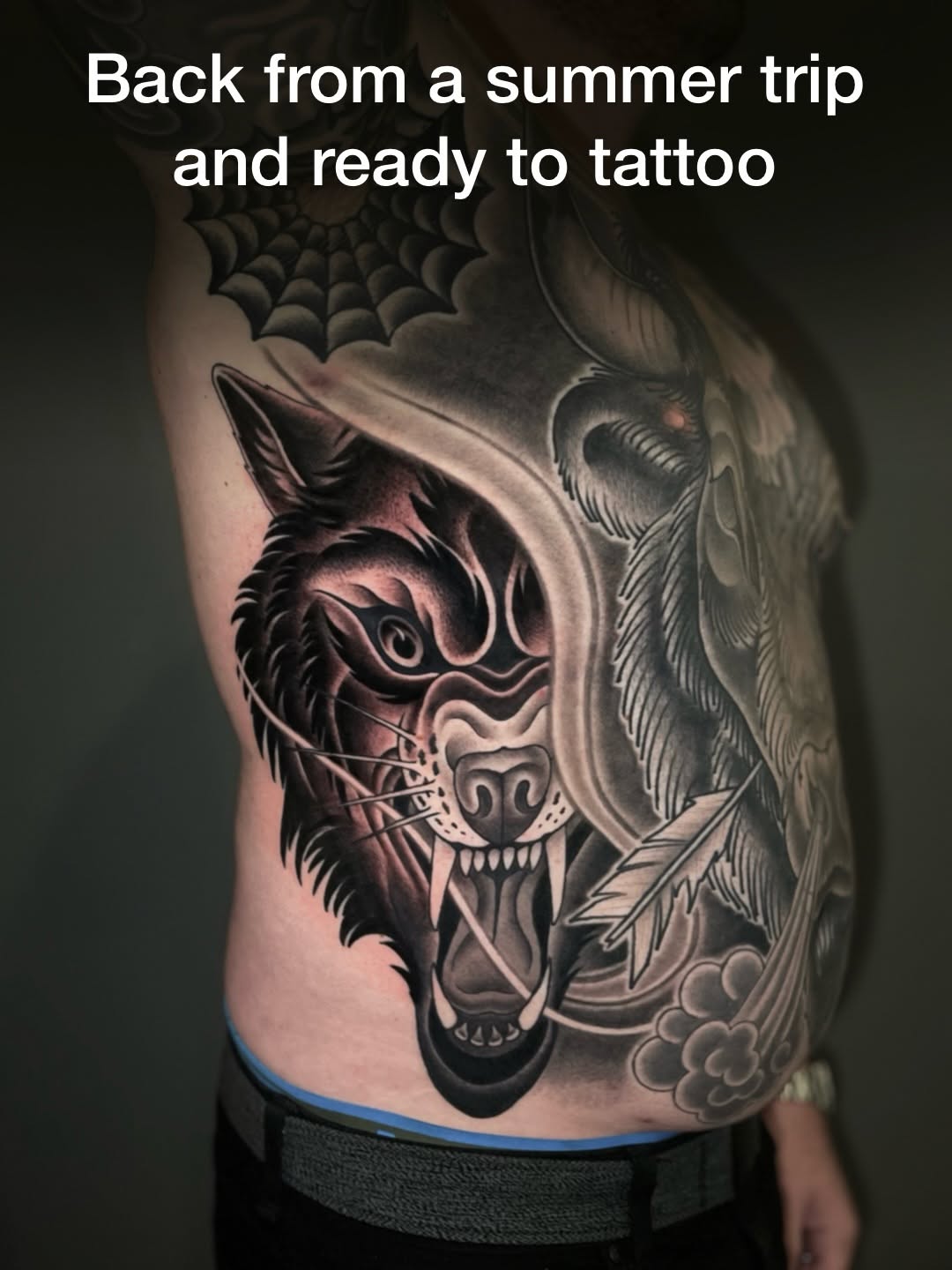 Tattoo by @jimsylviatattoo — black_and_grey, realism