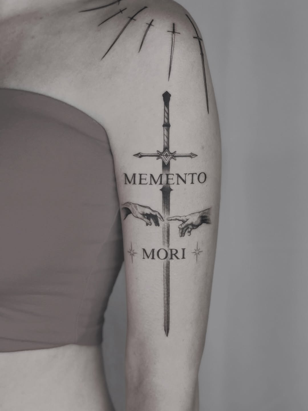 Tattoo by @alanis.ink — fine_line, lettering_script