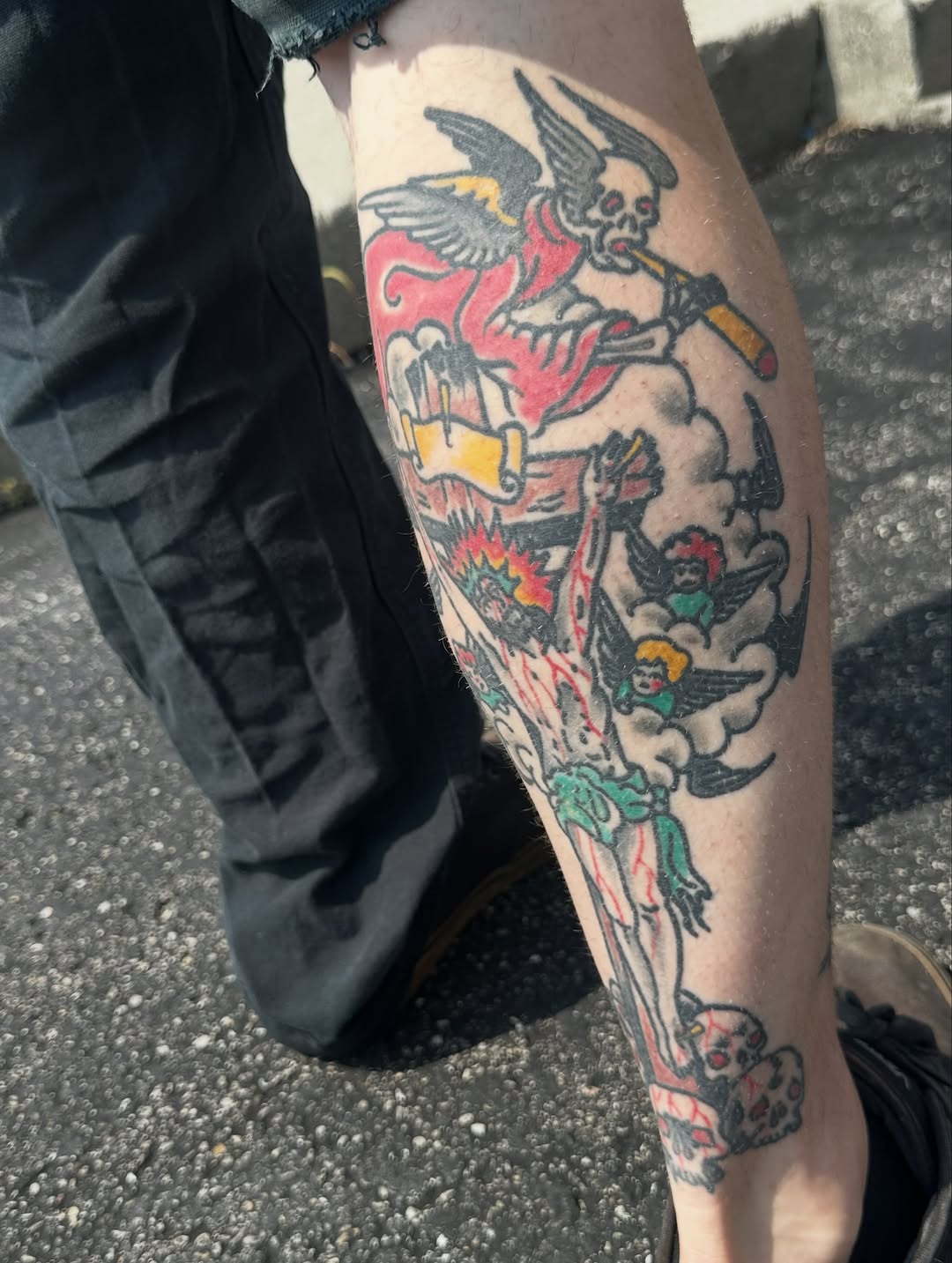 Tattoo by @n8harmon — american_traditional, neo_traditional