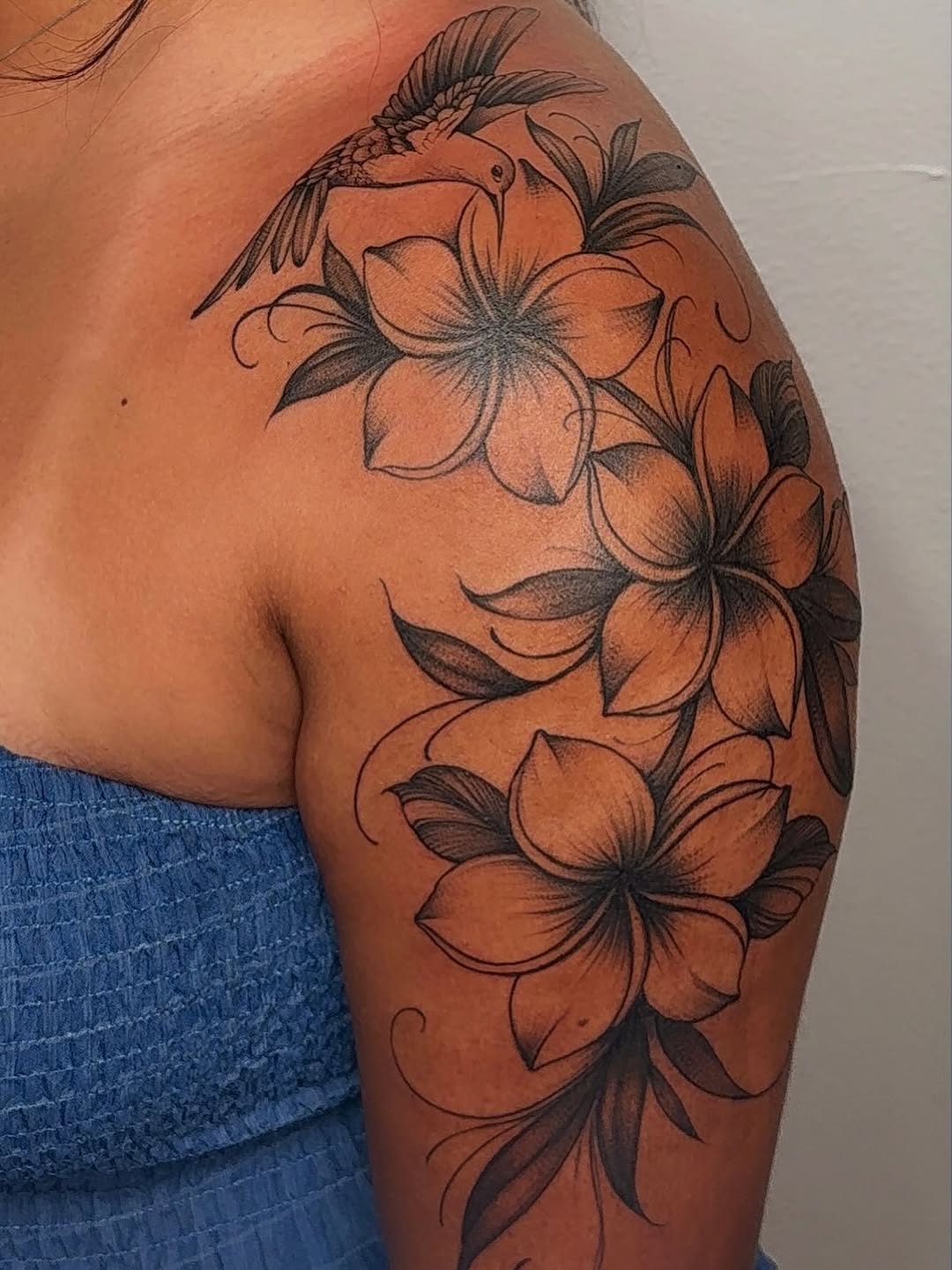 Tattoo by @vestavi.ink — black_and_grey, fine_line