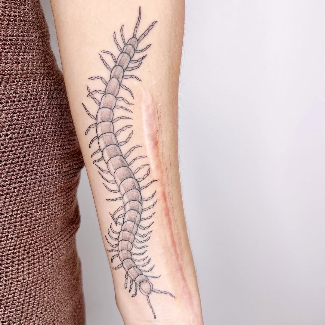 Tattoo by @tatts_n_ash โ black_and_grey, realism