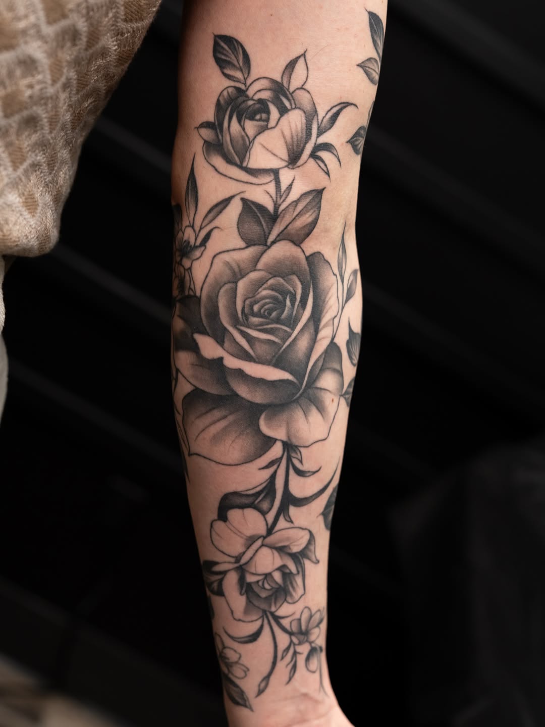Tattoo by @mckenna_tattoo — black_and_grey, realism