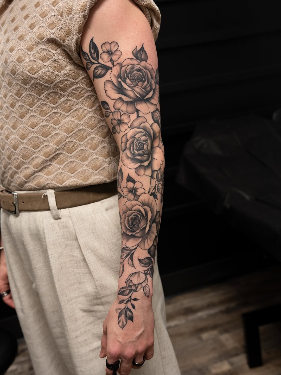 Tattoo by @mckenna_tattoo — black_and_grey, realism