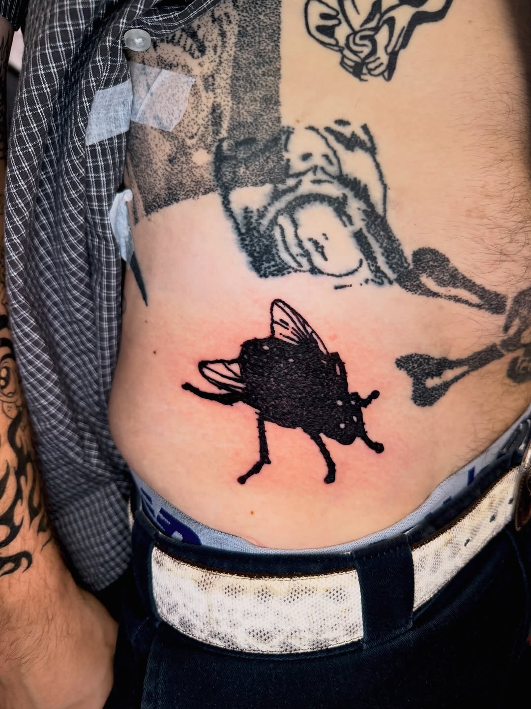 Tattoo by @noahvincenttattoo — blackwork