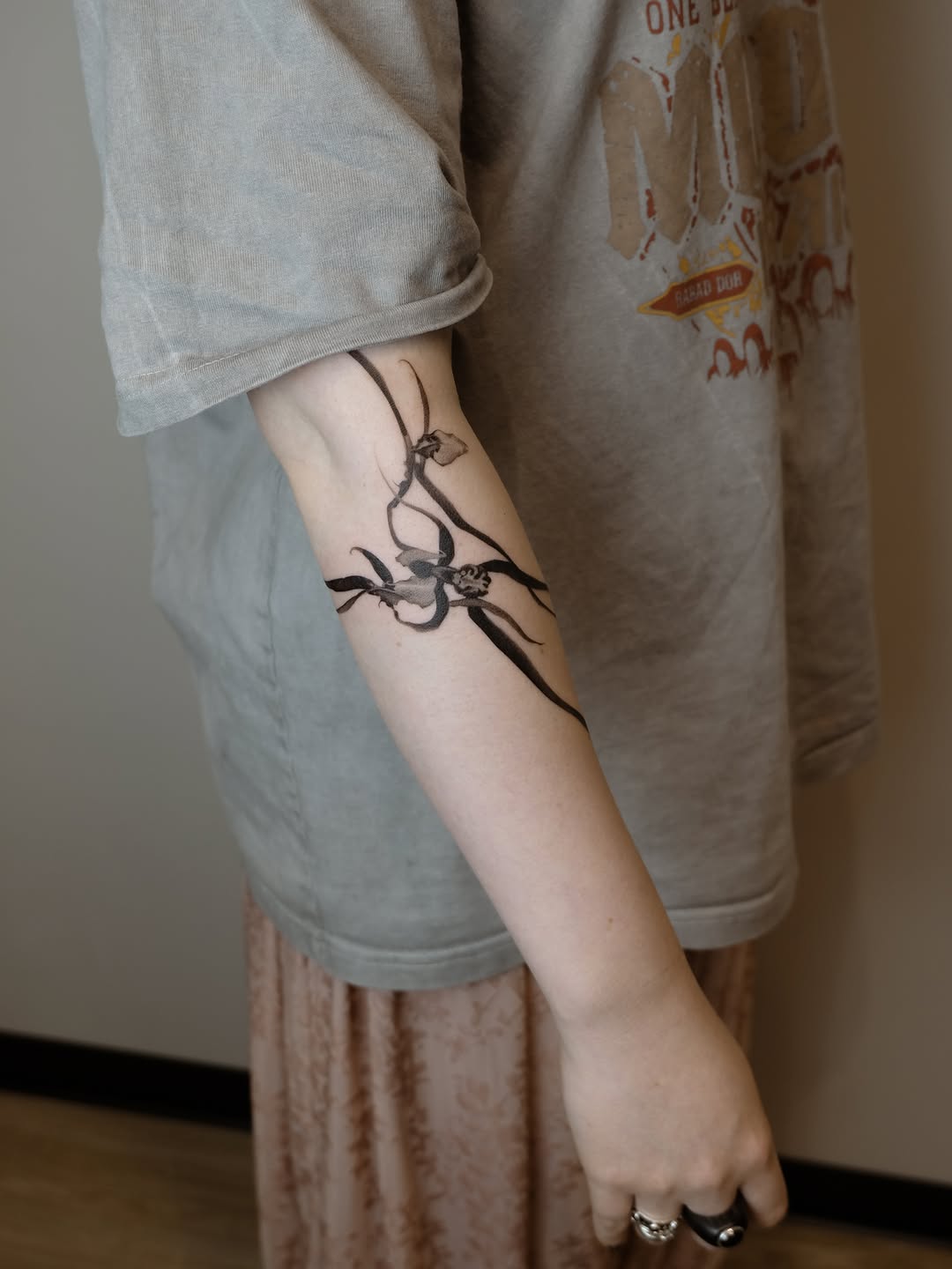 Tattoo by @cr_kr_ — fine_line, black_and_grey