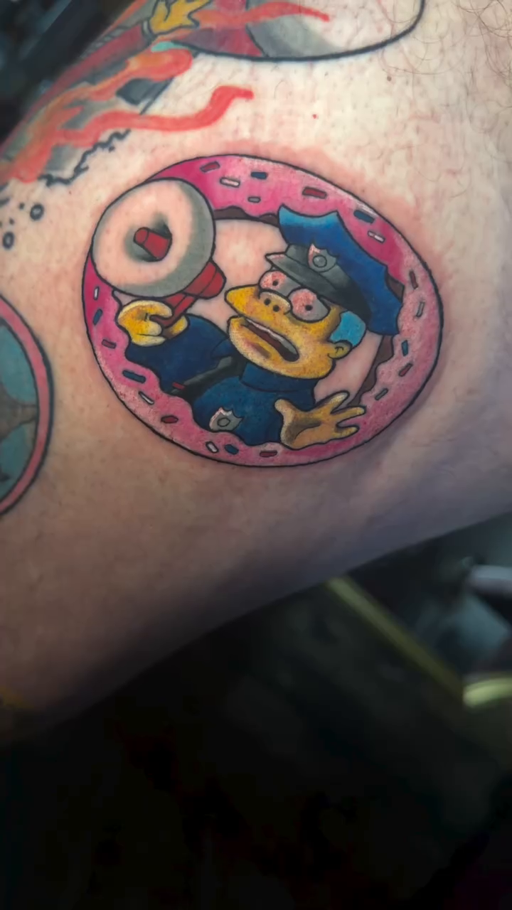 Tattoo by @xxsashafontainexx — new_school, anime