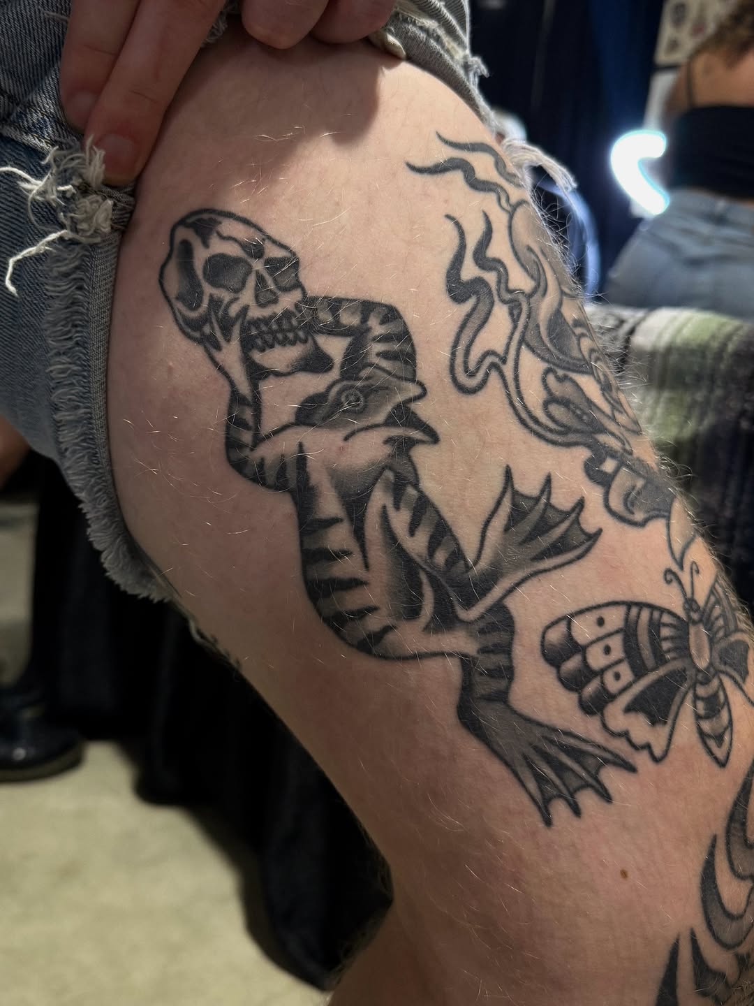 Tattoo by @sweettarttatts — american_traditional