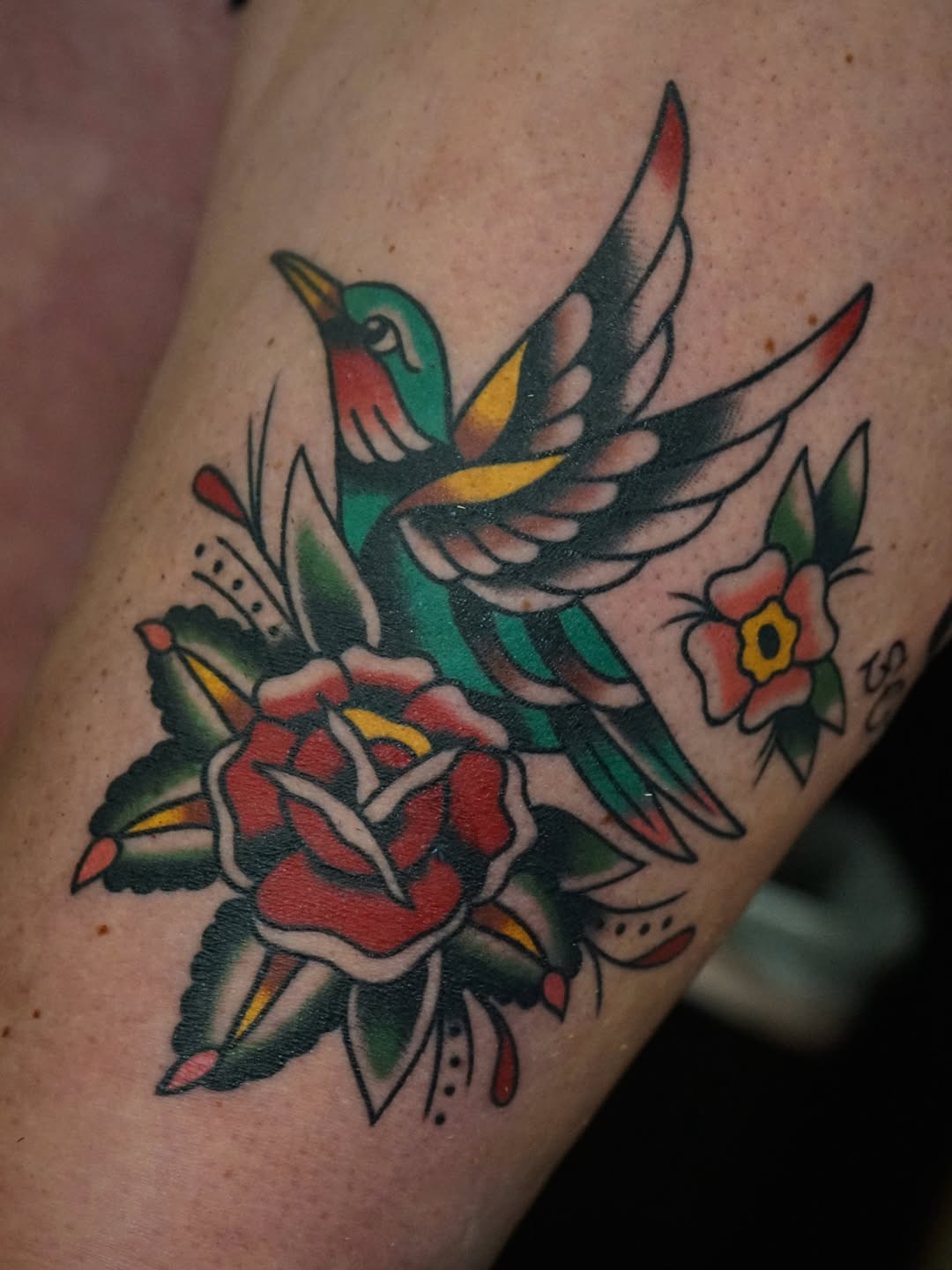 Tattoo by @sweettarttatts — american_traditional