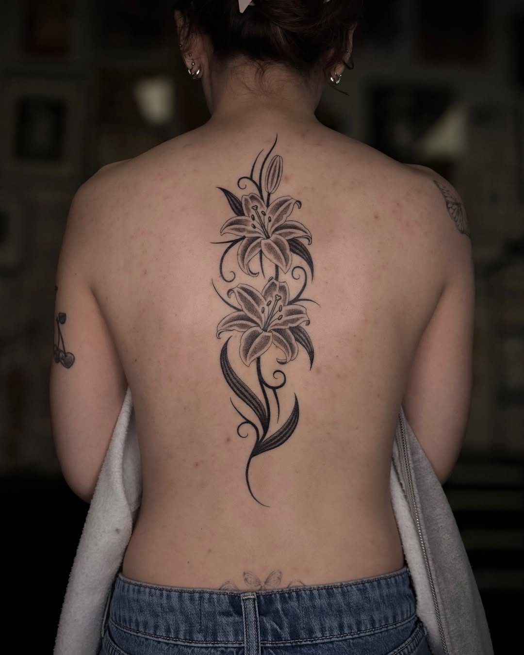 Tattoo by @jakeryantats — black_and_grey, fine_line