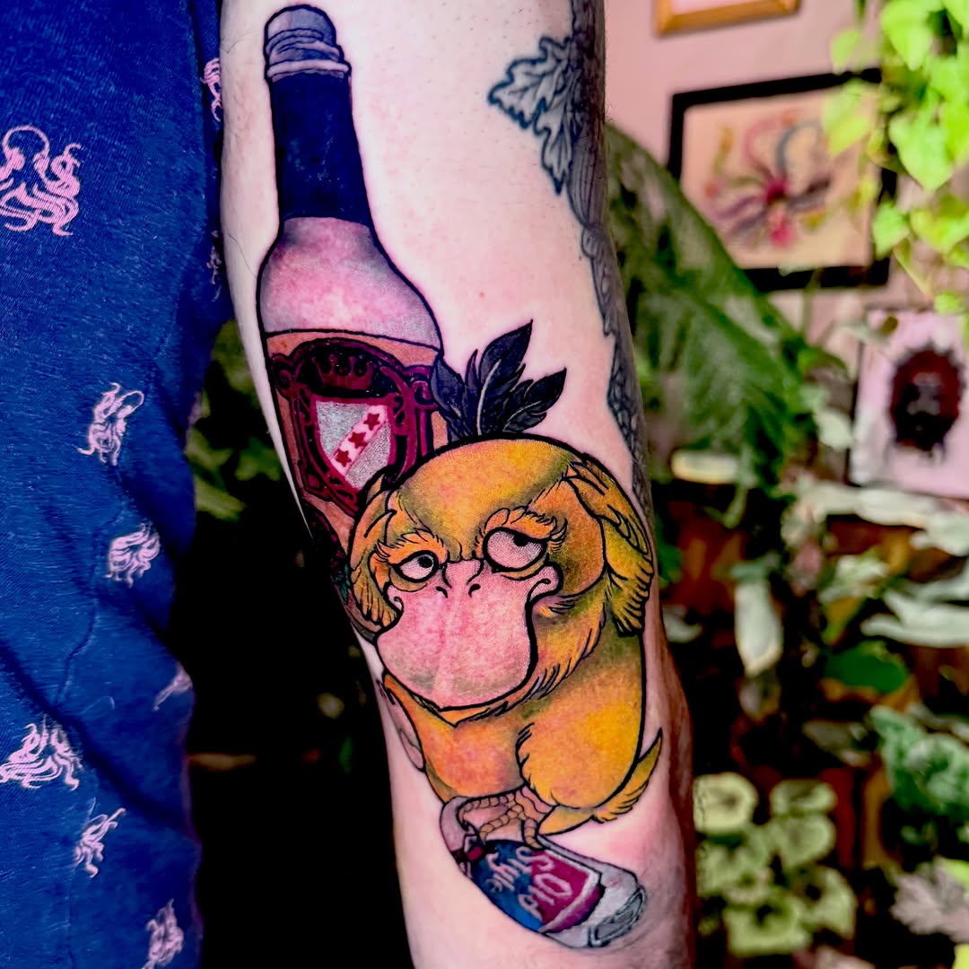 Tattoo by @drmcfrankenstein — new_school, illustrative