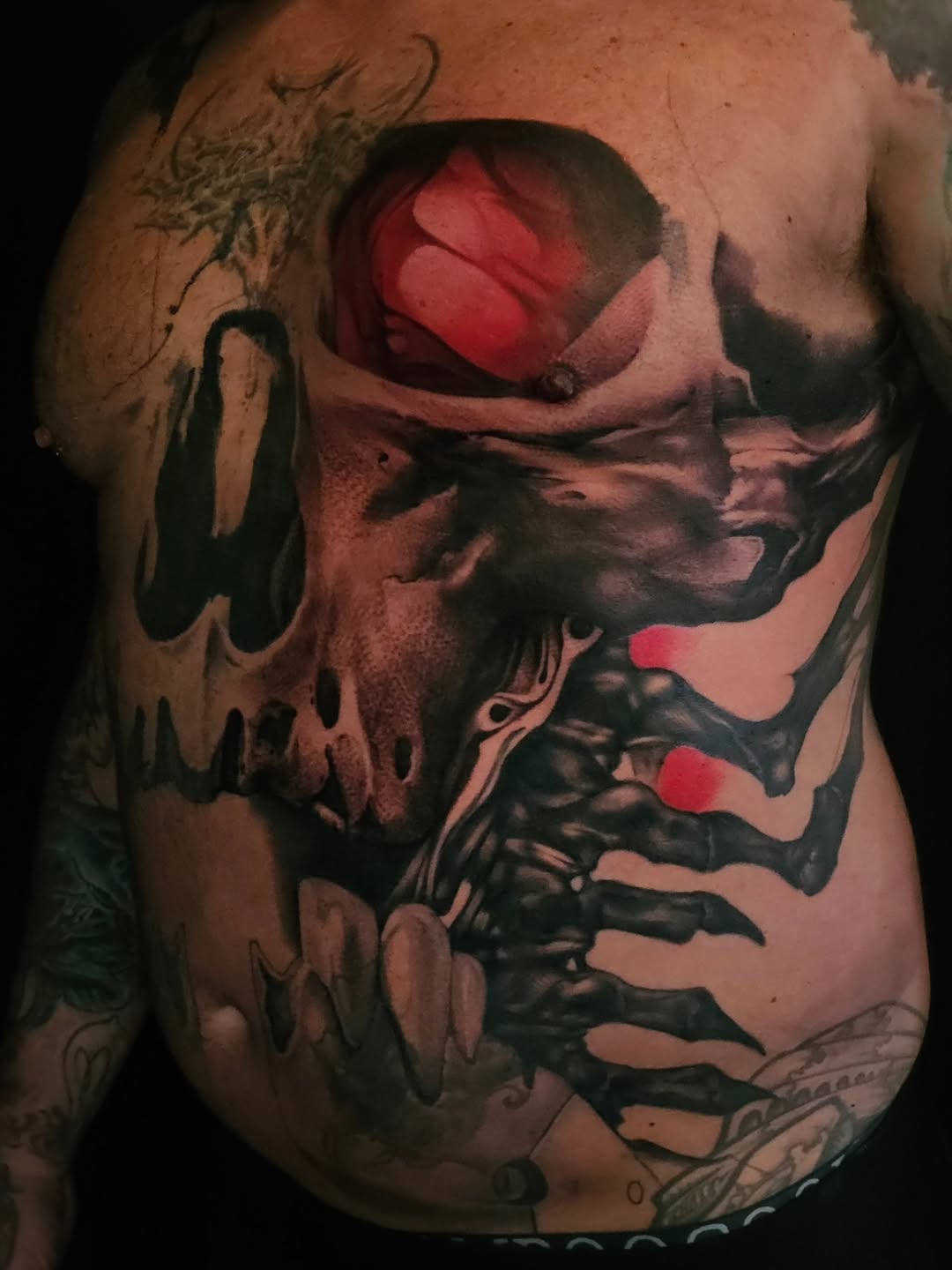 Tattoo by @tattoosmadebysomeone — realism, black_and_grey
