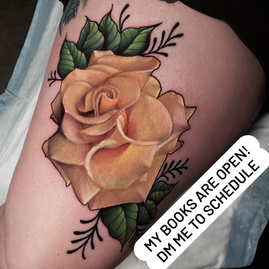 Tattoo by @katiepalmertattoos — realism, fine_line