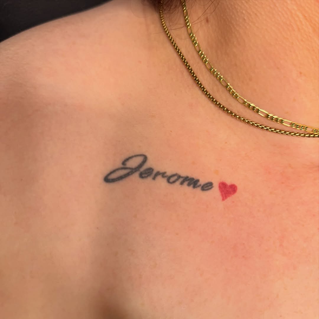 Tattoo by @ink_by_tyga — lettering_script, fine_line