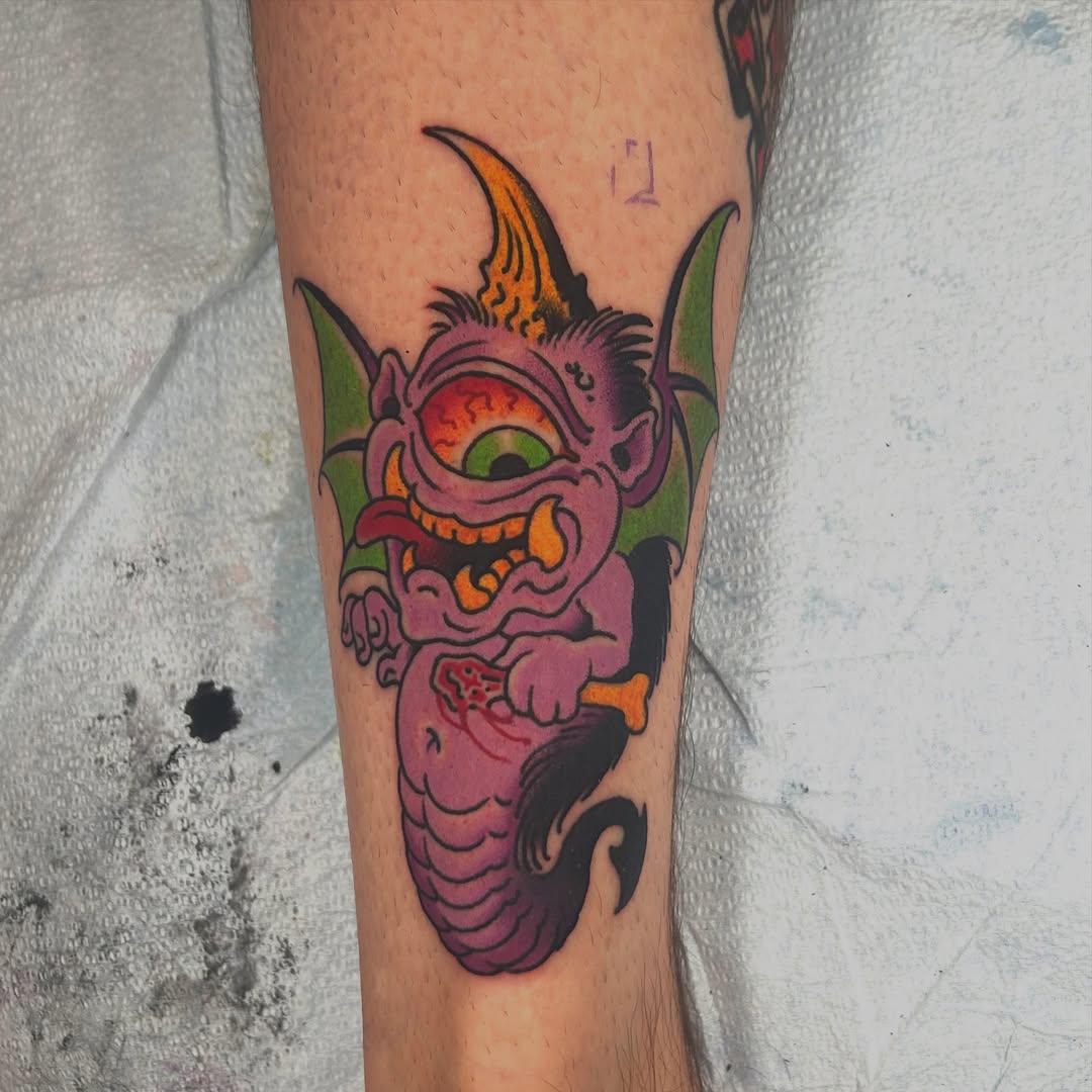 Tattoo by @timderosetattoos — new_school