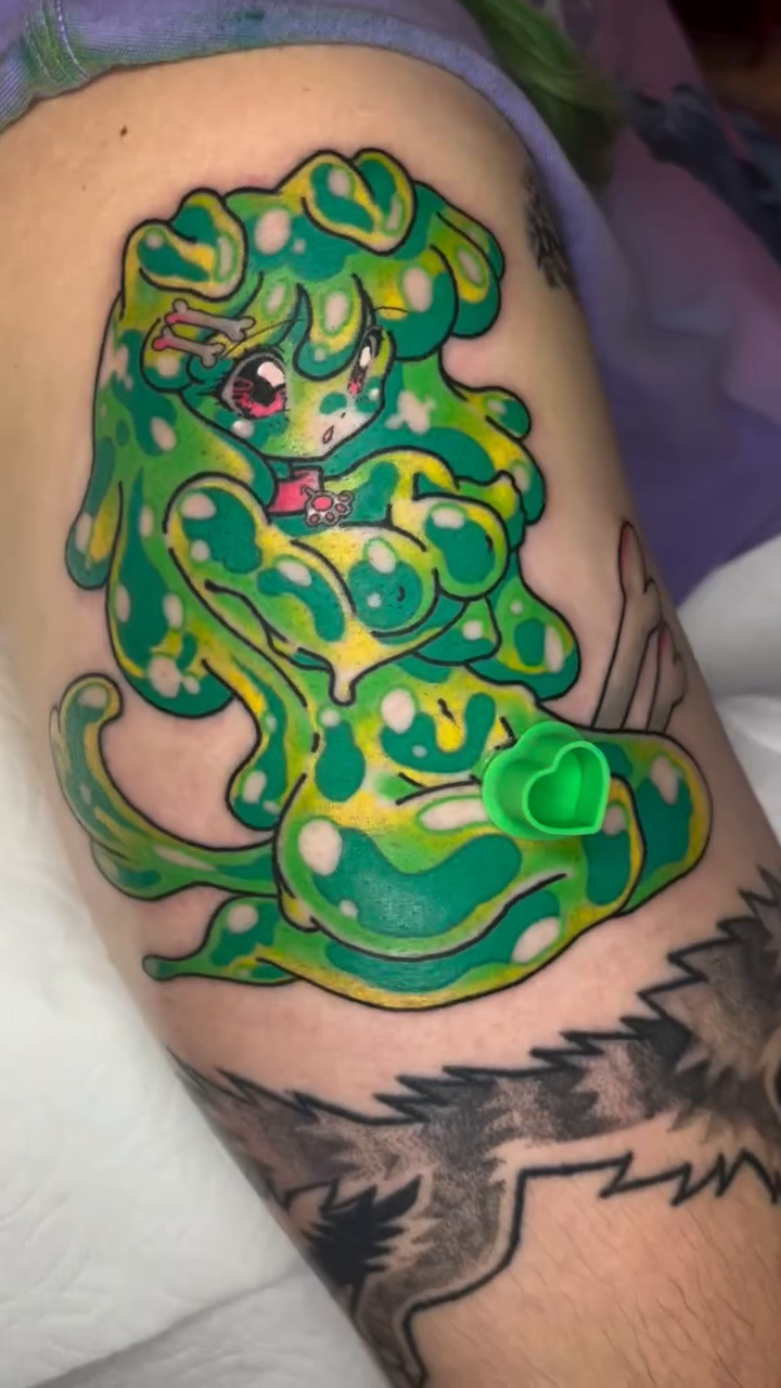 Tattoo by @toriwartooth — new_school