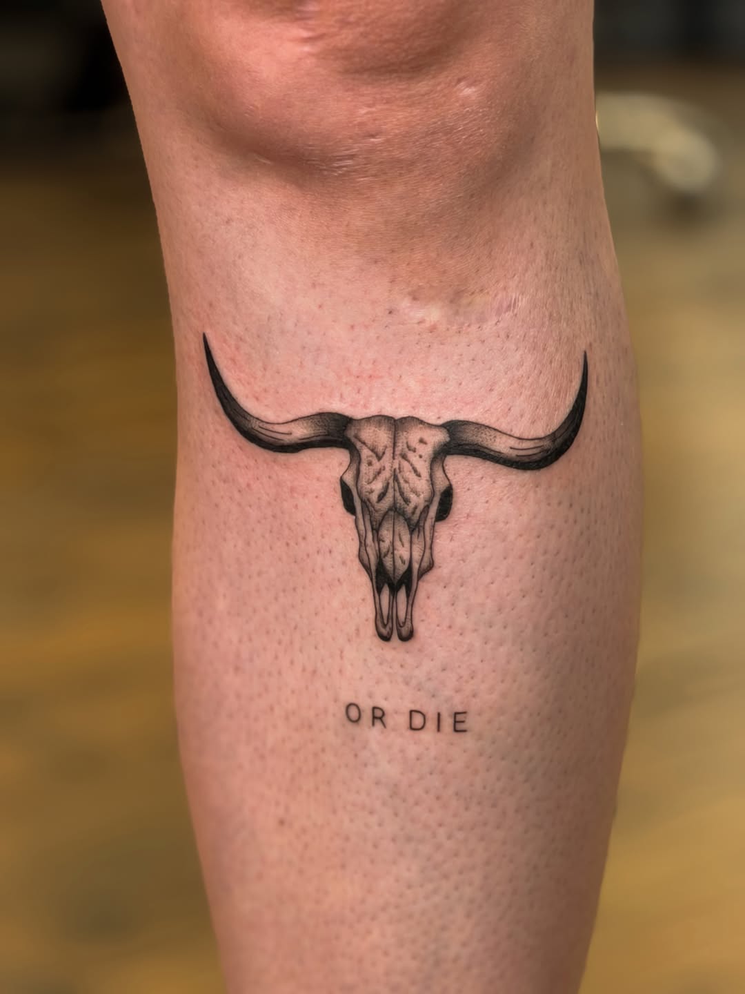 Tattoo by @wildcoyoteco — black_and_grey, realism