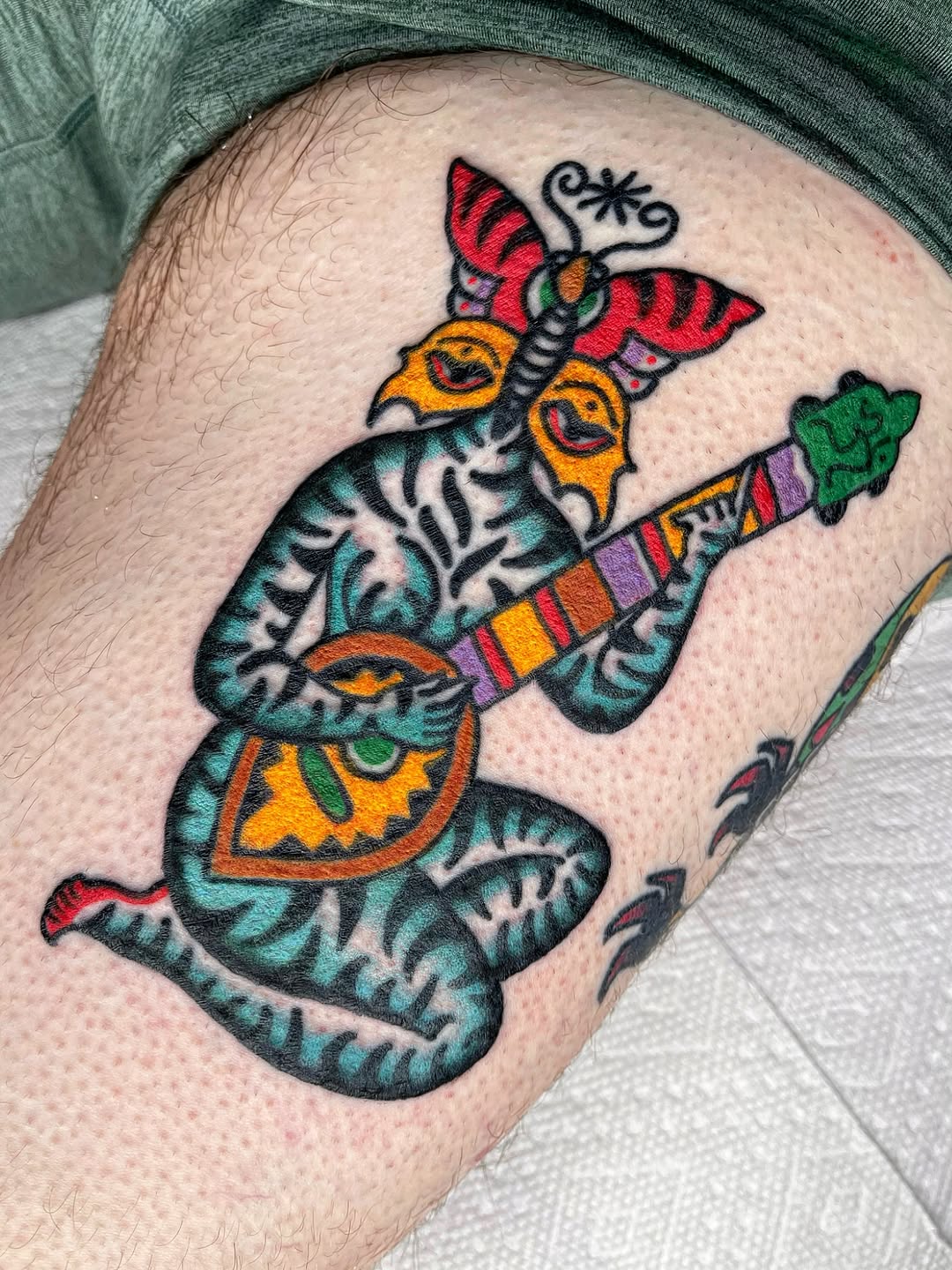 Tattoo by @gunga_ma — new_school, illustrative