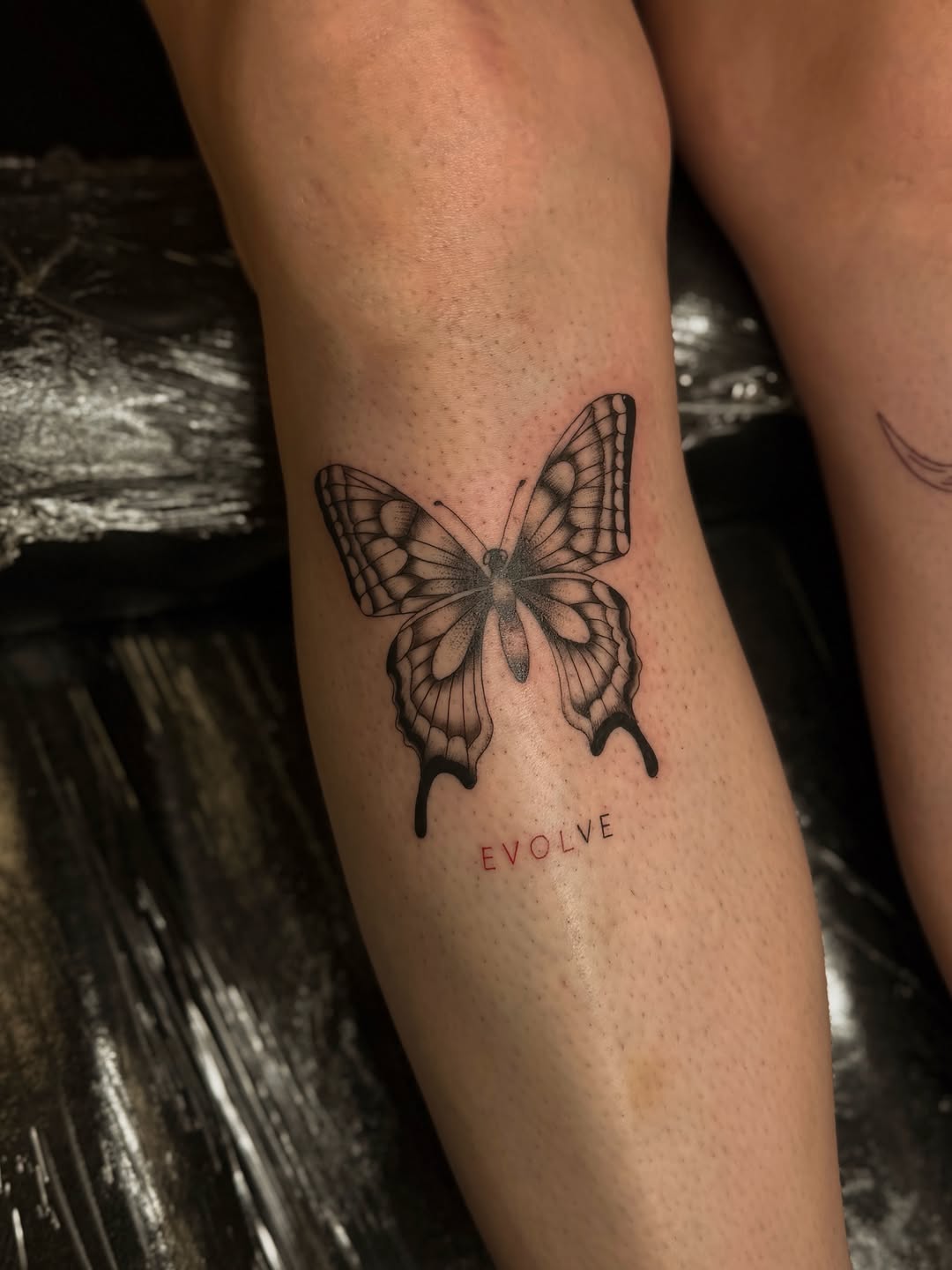 Tattoo by @wildcoyoteco — fine_line, lettering_script