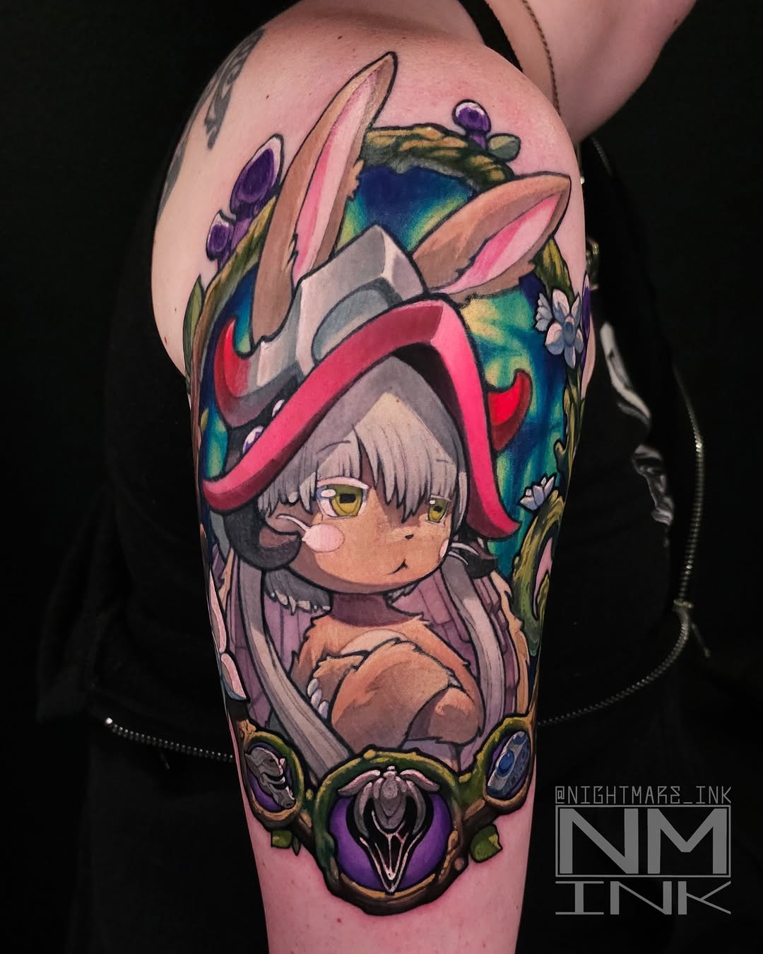 Tattoo by @nightmare_ink — anime