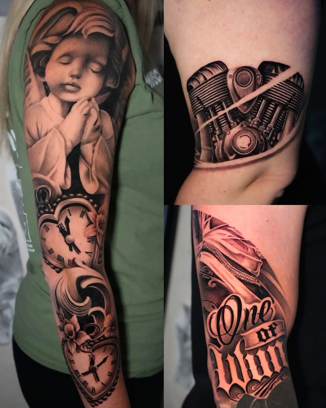 Tattoo by @webbz_tattoos — realism, black_and_grey