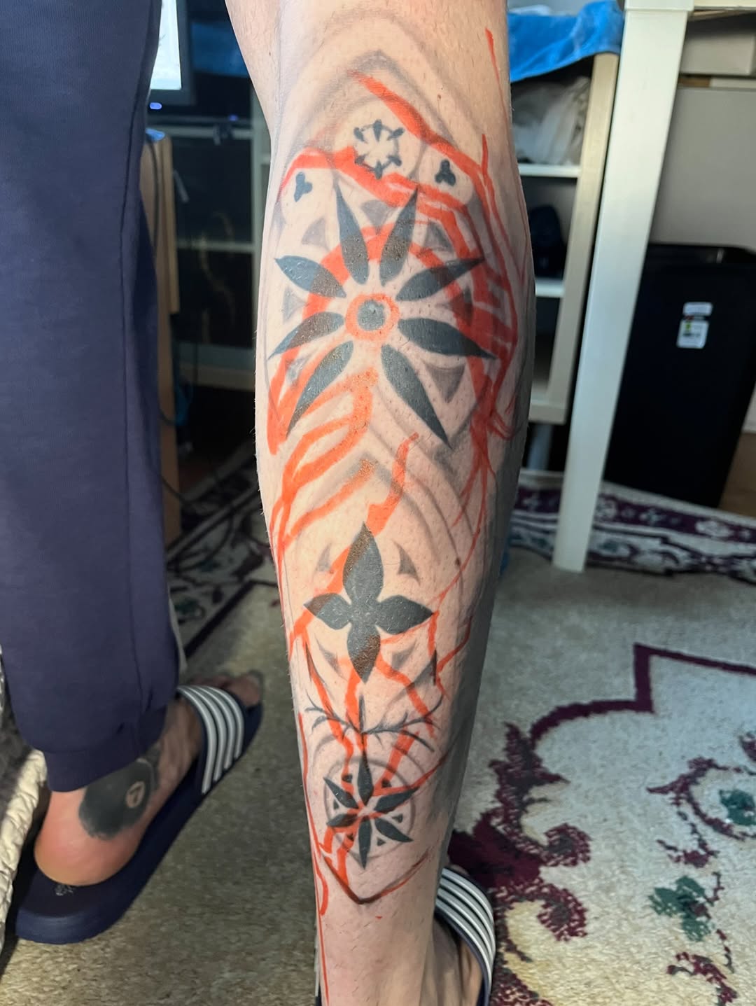Tattoo by @blaires_art — geometric, ornamental