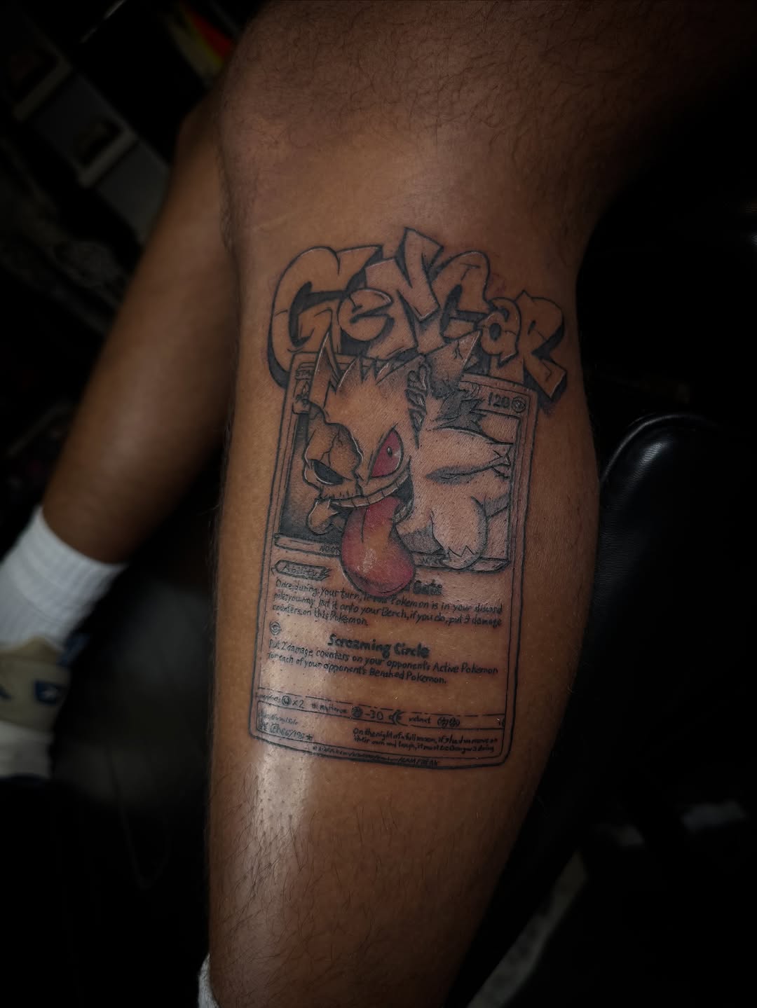 Tattoo by @2groovystudios — anime, lettering_script