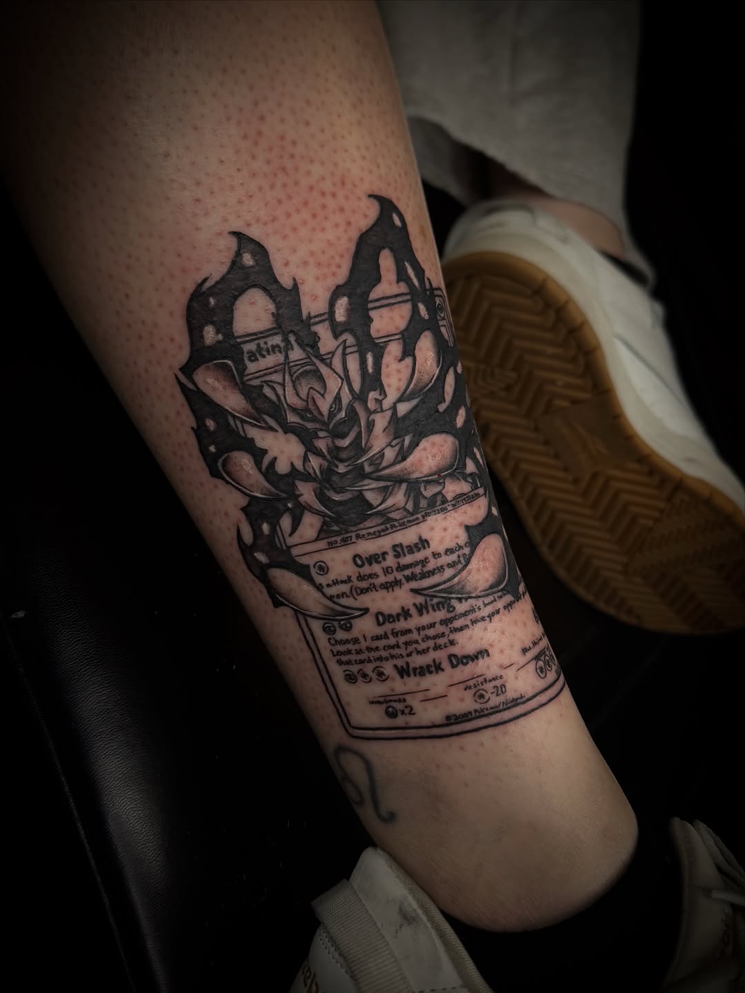 Tattoo by @2groovystudios — blackwork, chicano