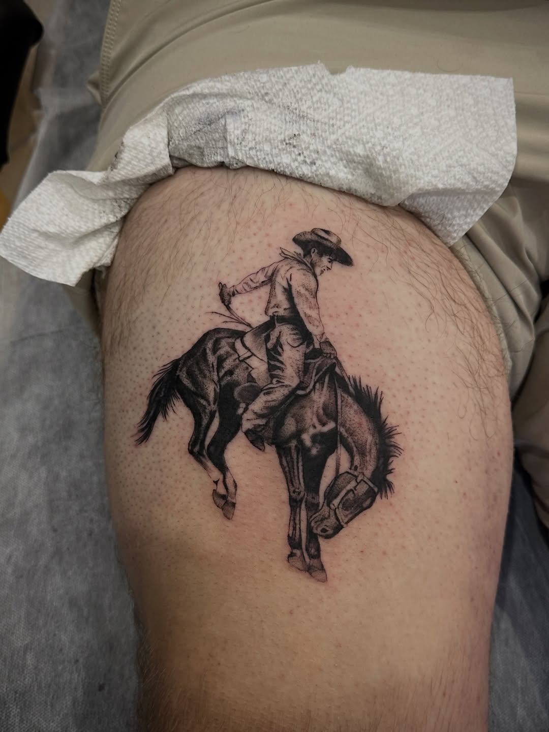 Tattoo by @irishmatt_tattoo — realism, black_and_grey