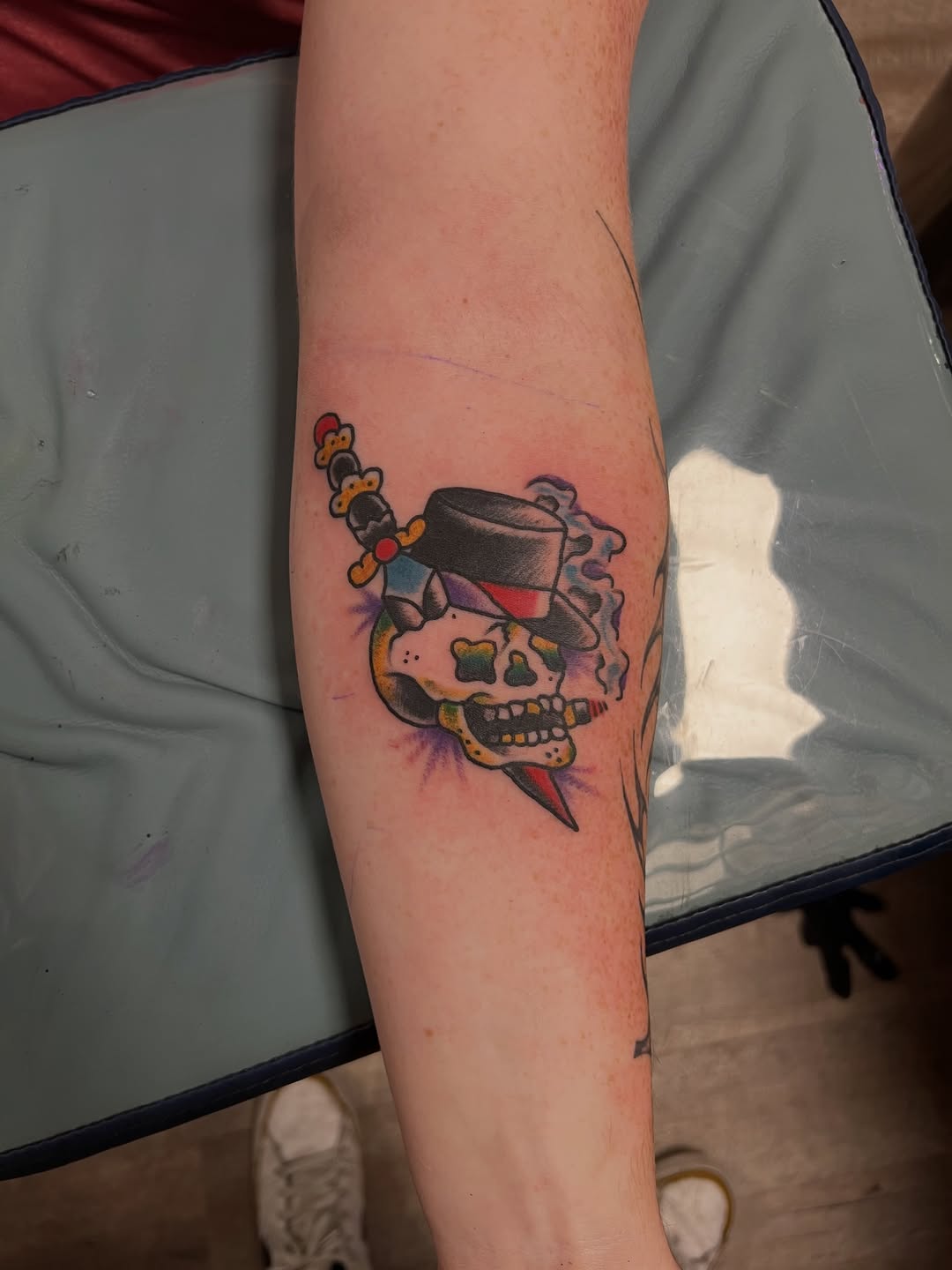 Tattoo by @geaux_catfish — american_traditional
