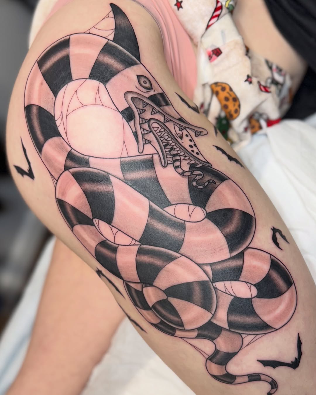 Tattoo by @todoroshetattoos — black_and_grey, realism