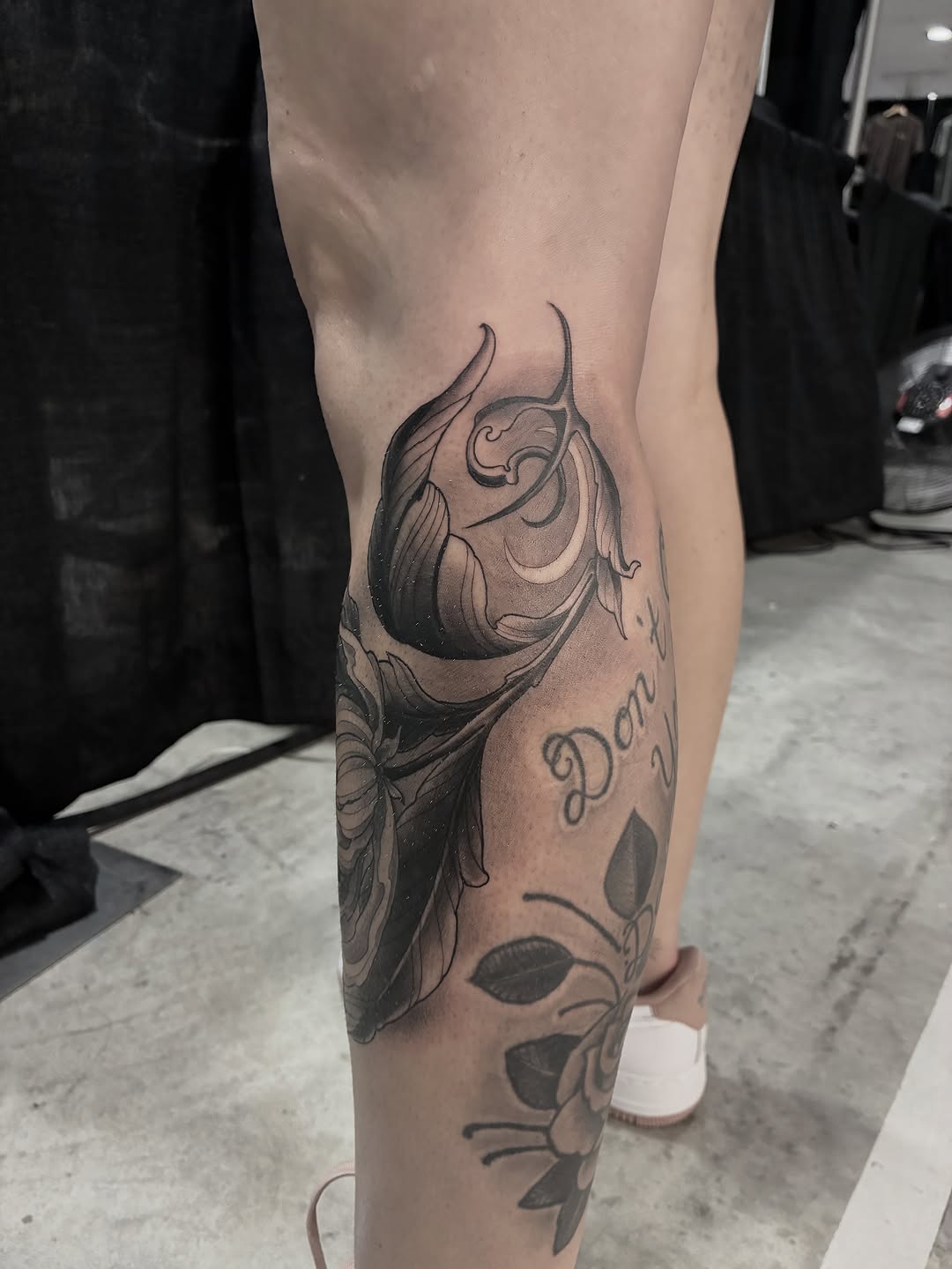 Tattoo by @cameron.morris.tattoo — black_and_grey, chicano