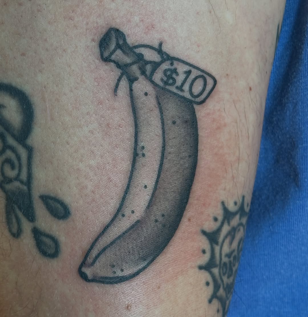 Tattoo by @terminatrixx — black_and_grey, realism
