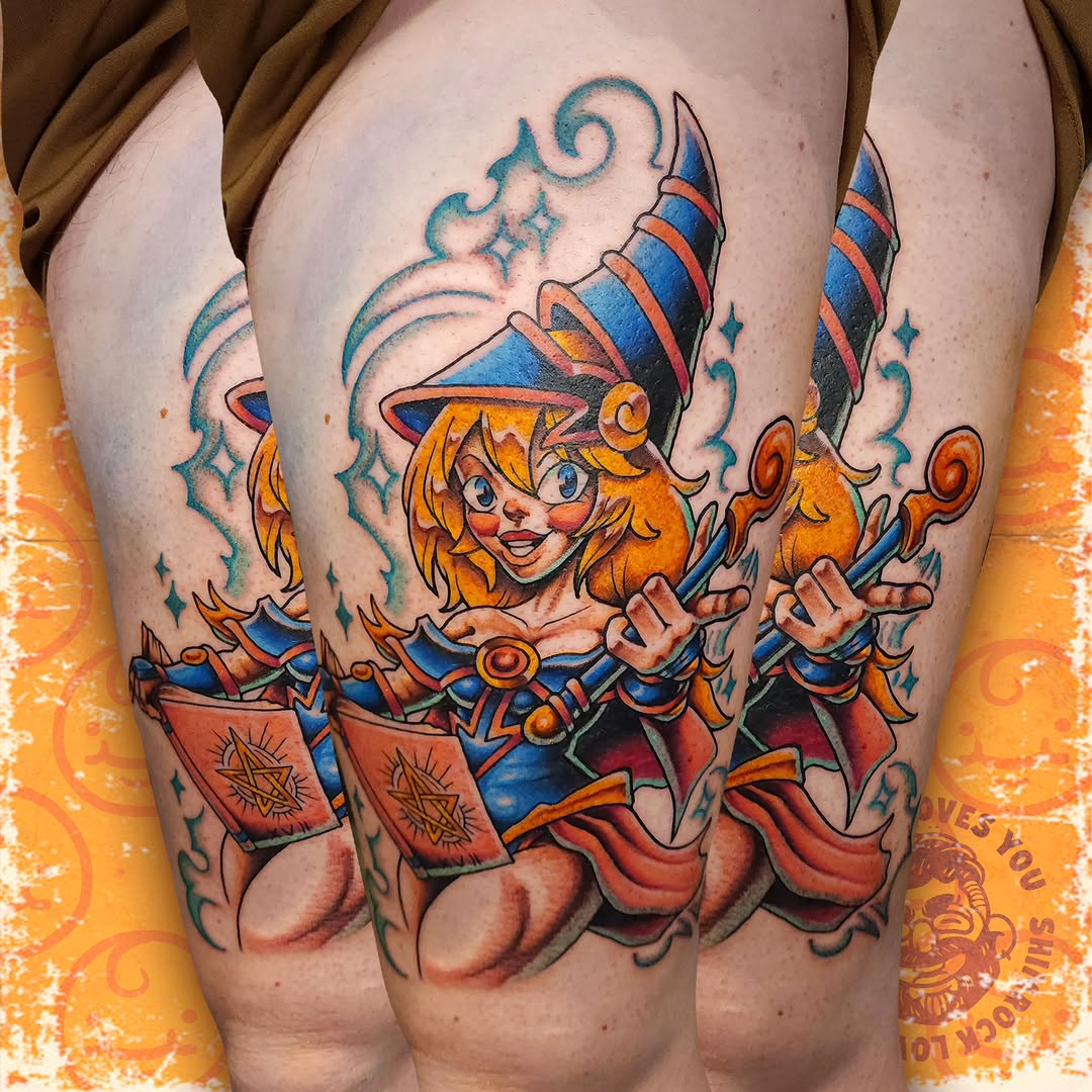 Tattoo by @shimrocklovesyou โ new_school, anime