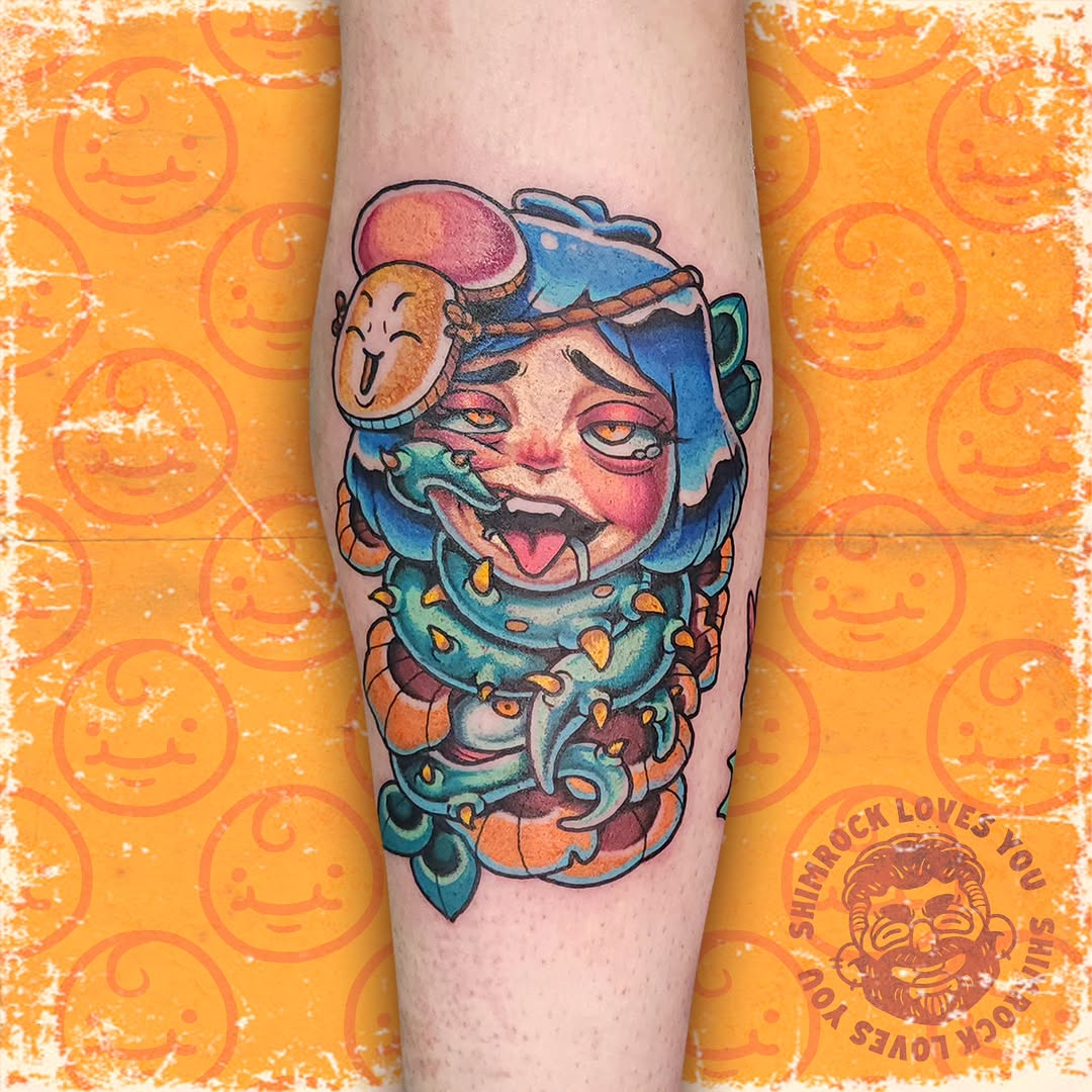 Tattoo by @shimrocklovesyou โ new_school, illustrative